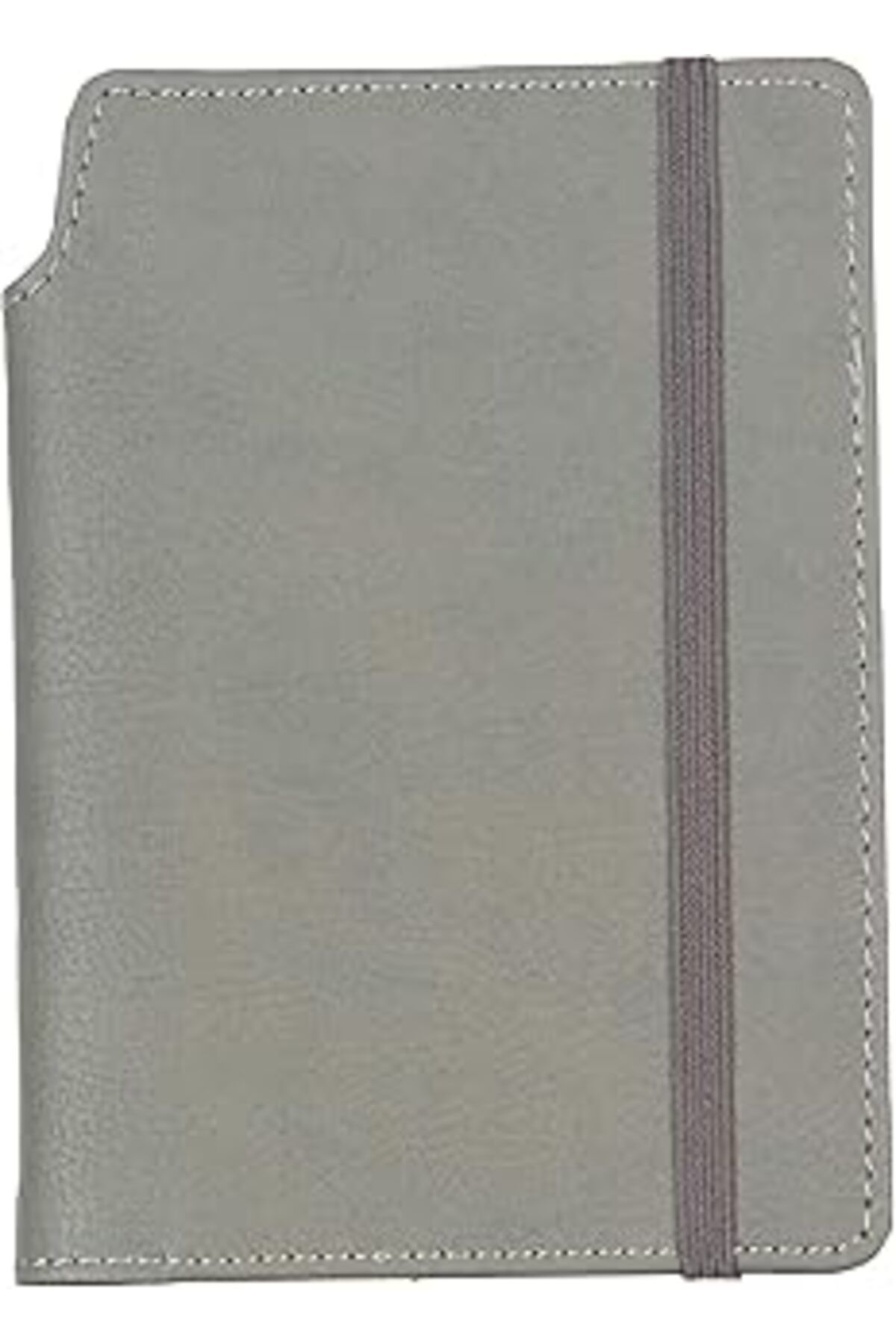Mu Art Uniquehome Hkj-1500-Gri Termo Suni Deri Not Defteri, Gri