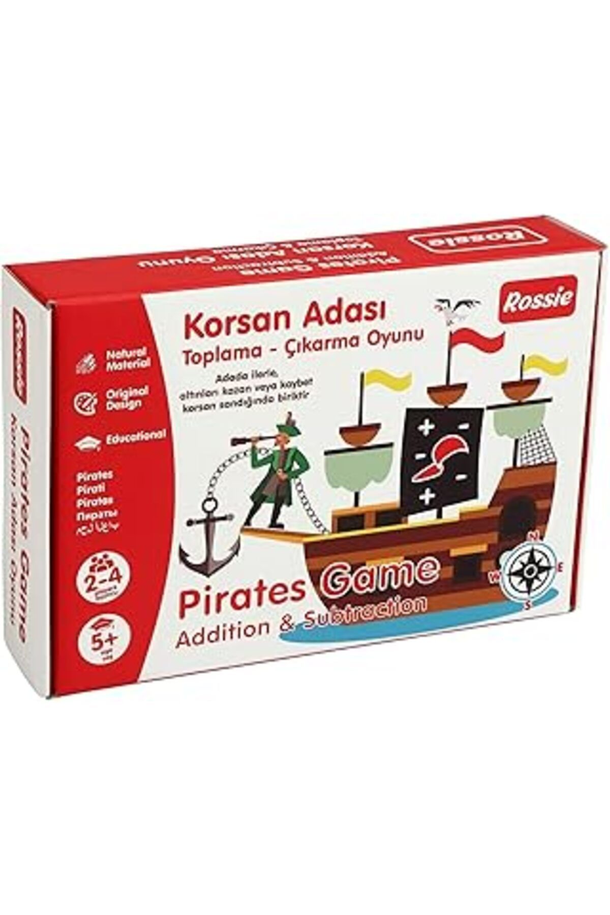 robotrend Rossie Korsan Adası Toplama Çıkarma Oyunu