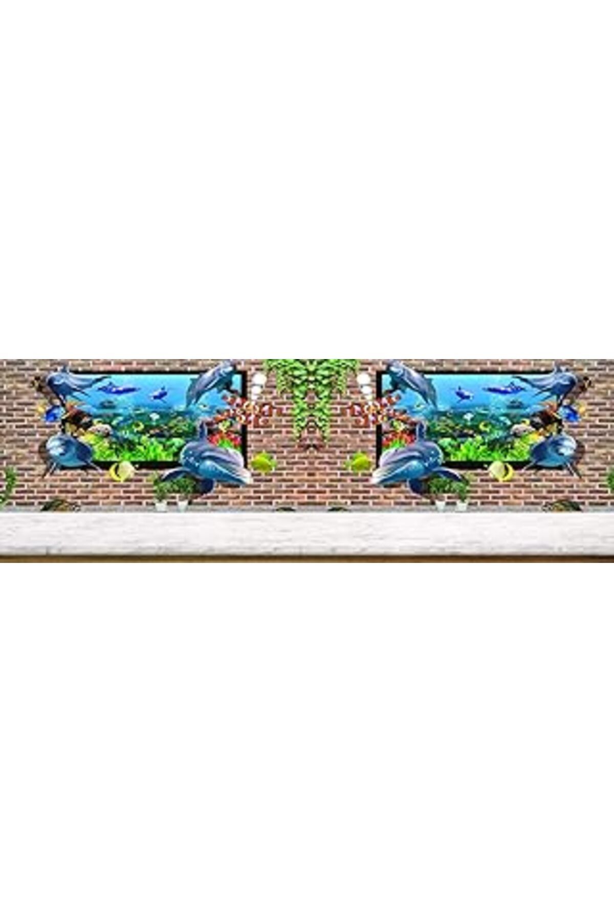 Mu Art Ahşap Naz Konsept Fayans Kaplama Stickerları 500X65 Cm