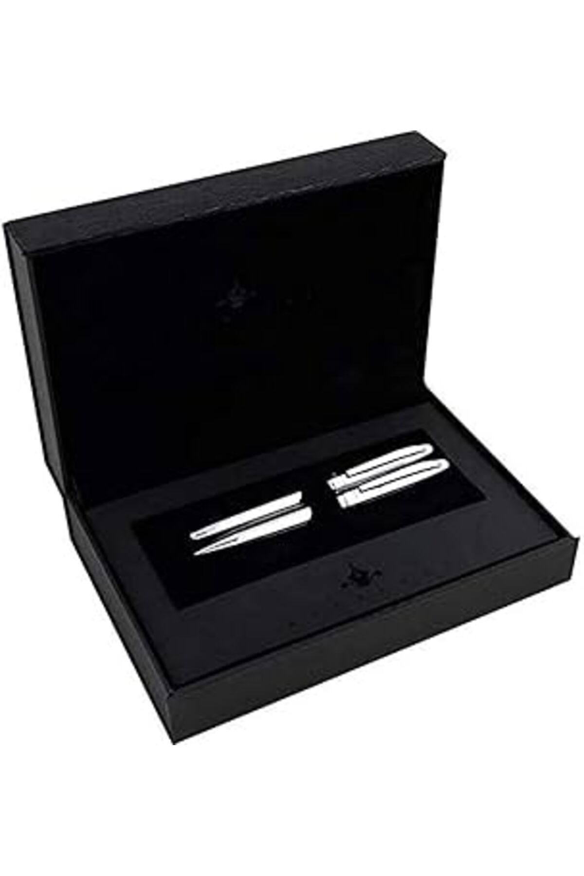 Mu Art Steelpen Global Serisi 8694 Krom Dolma Kalem+Tükenmez Kalem