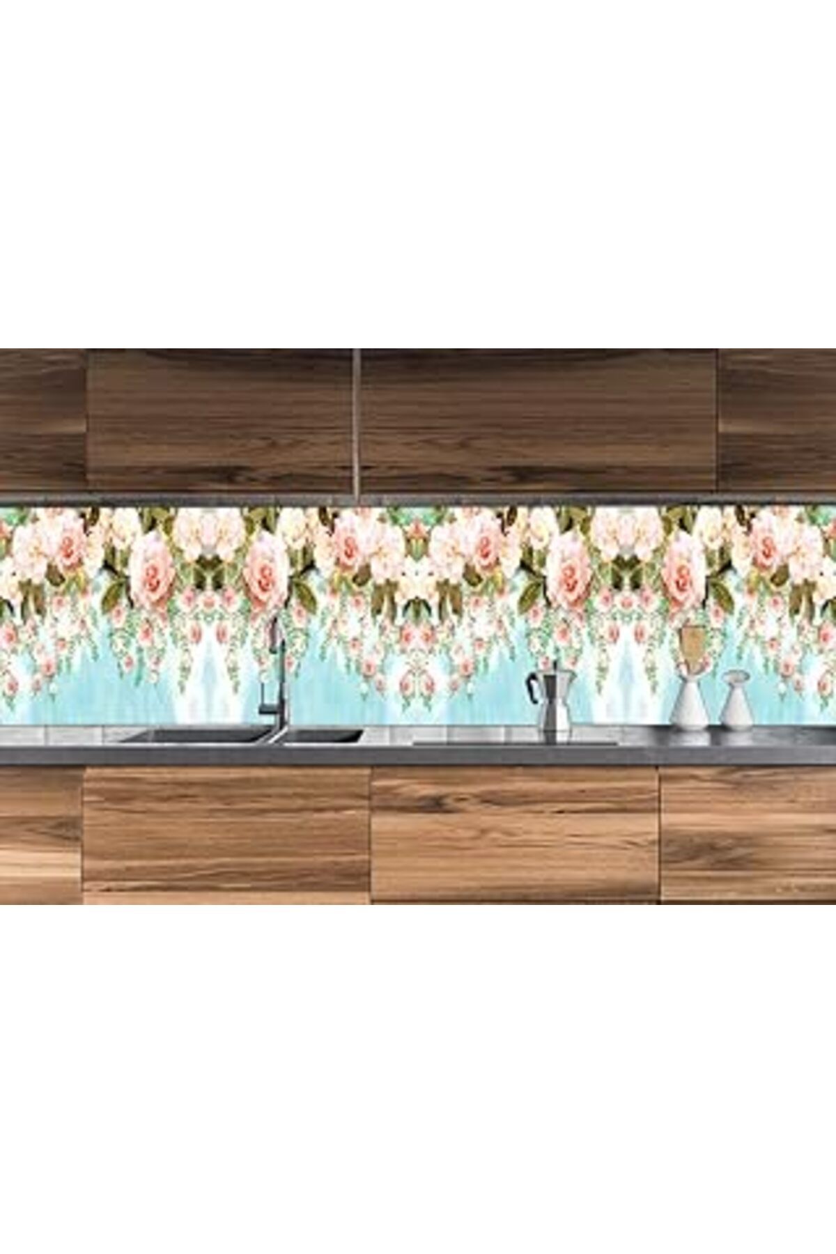 Mu Art Ahşap Naz Konsept Fayans Kaplama Stickerları 500X65 Cm