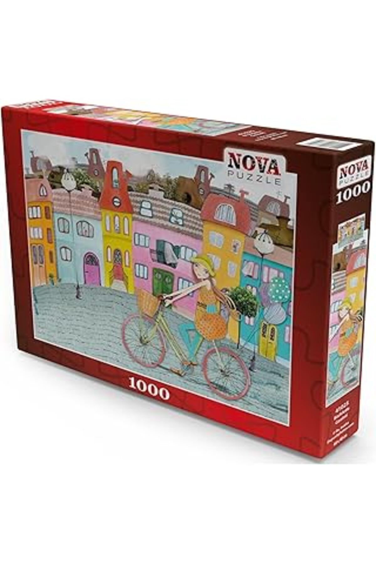 TBSProjects Nova Puzzle 1000 Parça Bisikletle Gezinti