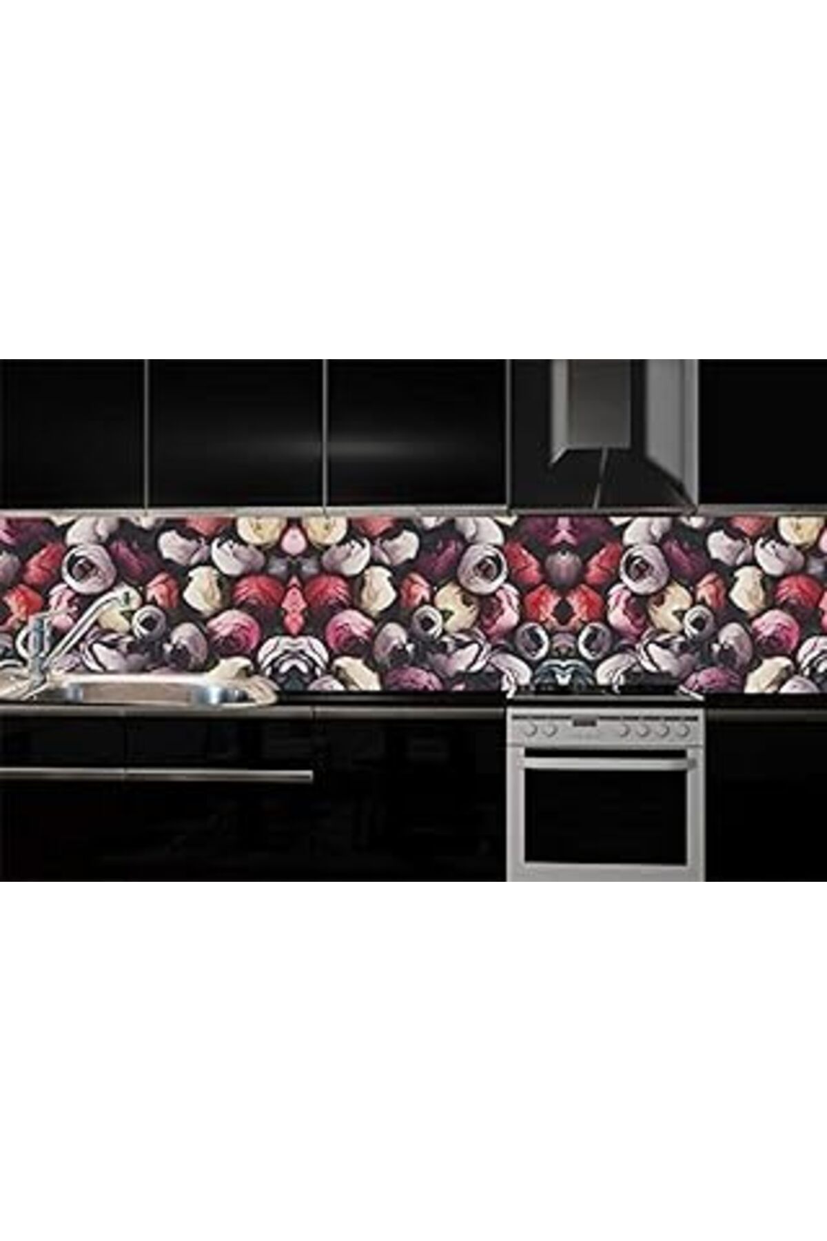 Mu Art Ahşap Naz Konsept Fayans Kaplama Stickerları 500X65 Cm