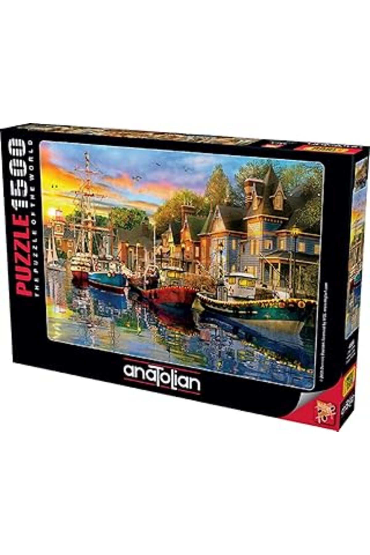 Mu Art Anatolian Puzzle - Liman Işıkları / 1500 Parça, #4564