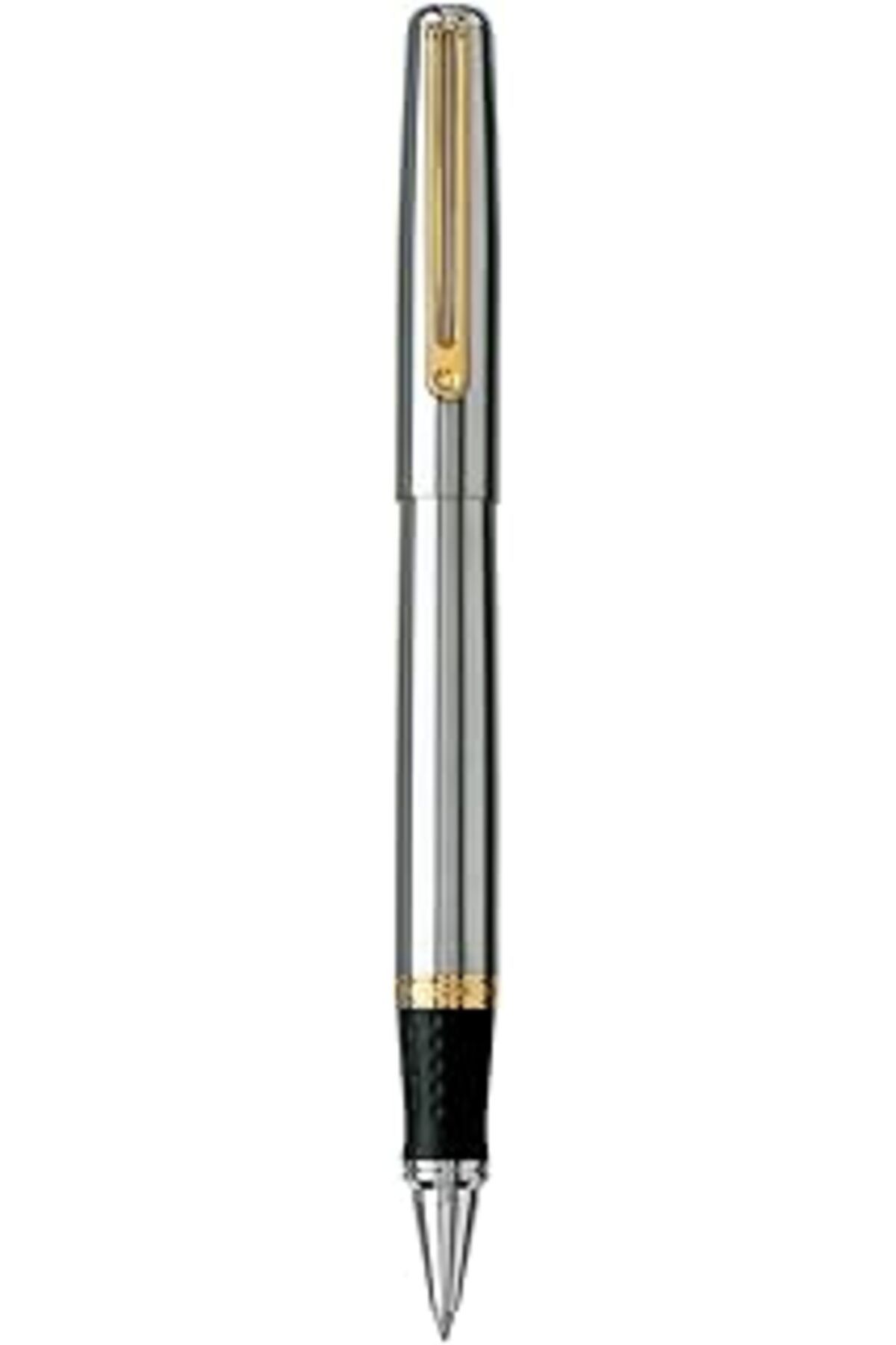 Pazarcan Inoxcrom: Wall Street Serisi Elegance Steel Gold Roller Kalem