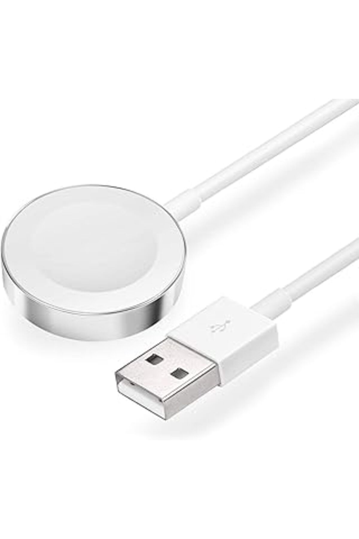 Pazarcan Watch Ultra Uyumlu Masaüstü Manyetik Şarj Cihazı Beyaz