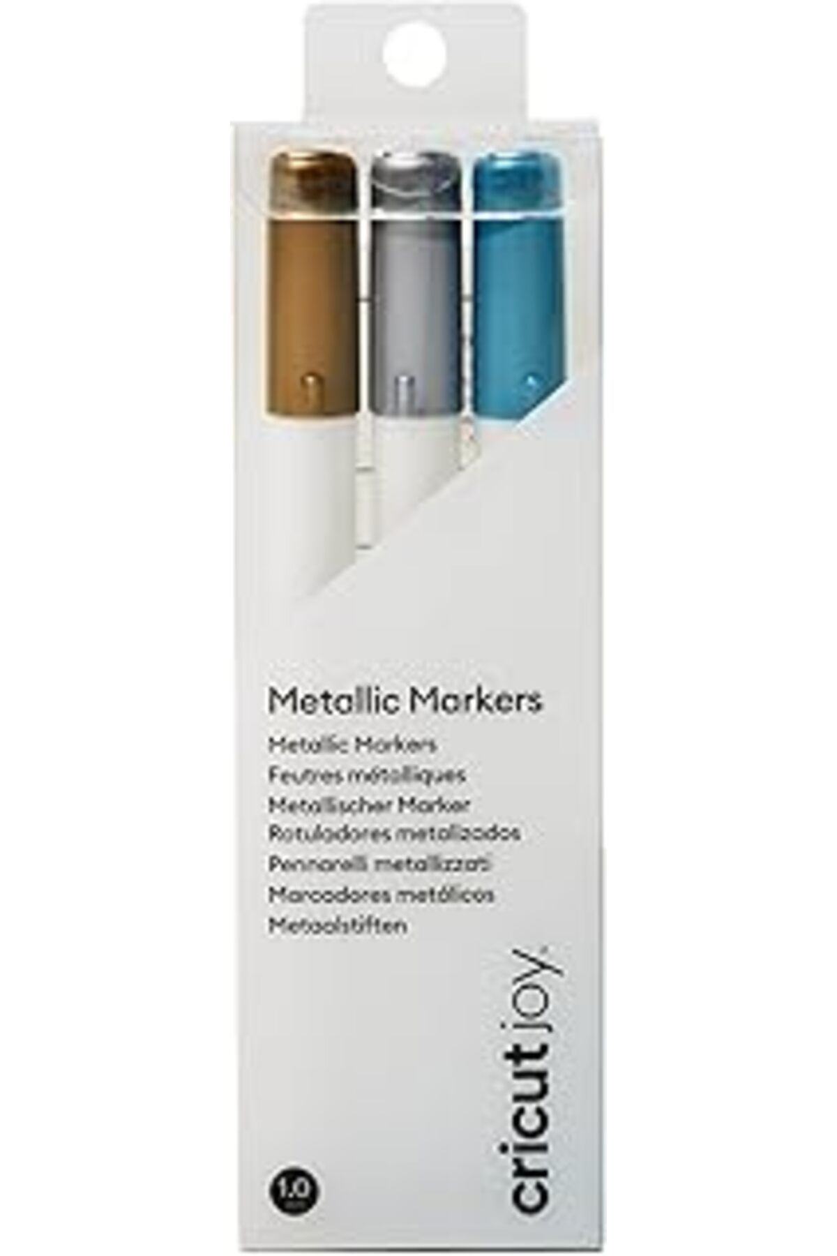 Pazarcan Cricut 2008071 Joy Orta Uçlu Marker 3lü Paket Altin Gümüş Mavi