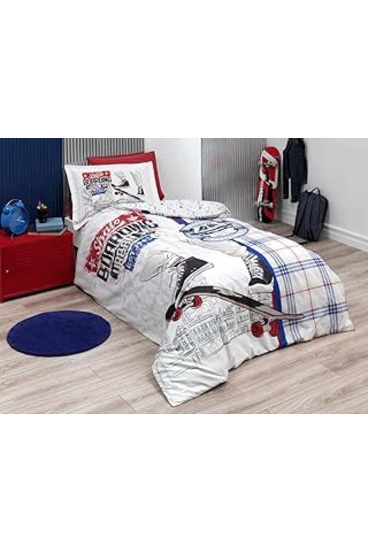 Hepta Collection Özdilek Tek Kişilik Pike Takımı Skate Bej