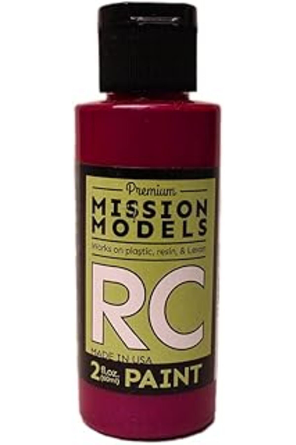 Mu Art Ahşap Mission Models Mmrc-032 Su Bazlı Rc Boya, 2 Oz Şişe, Yanardöner Şeker Kırmızı