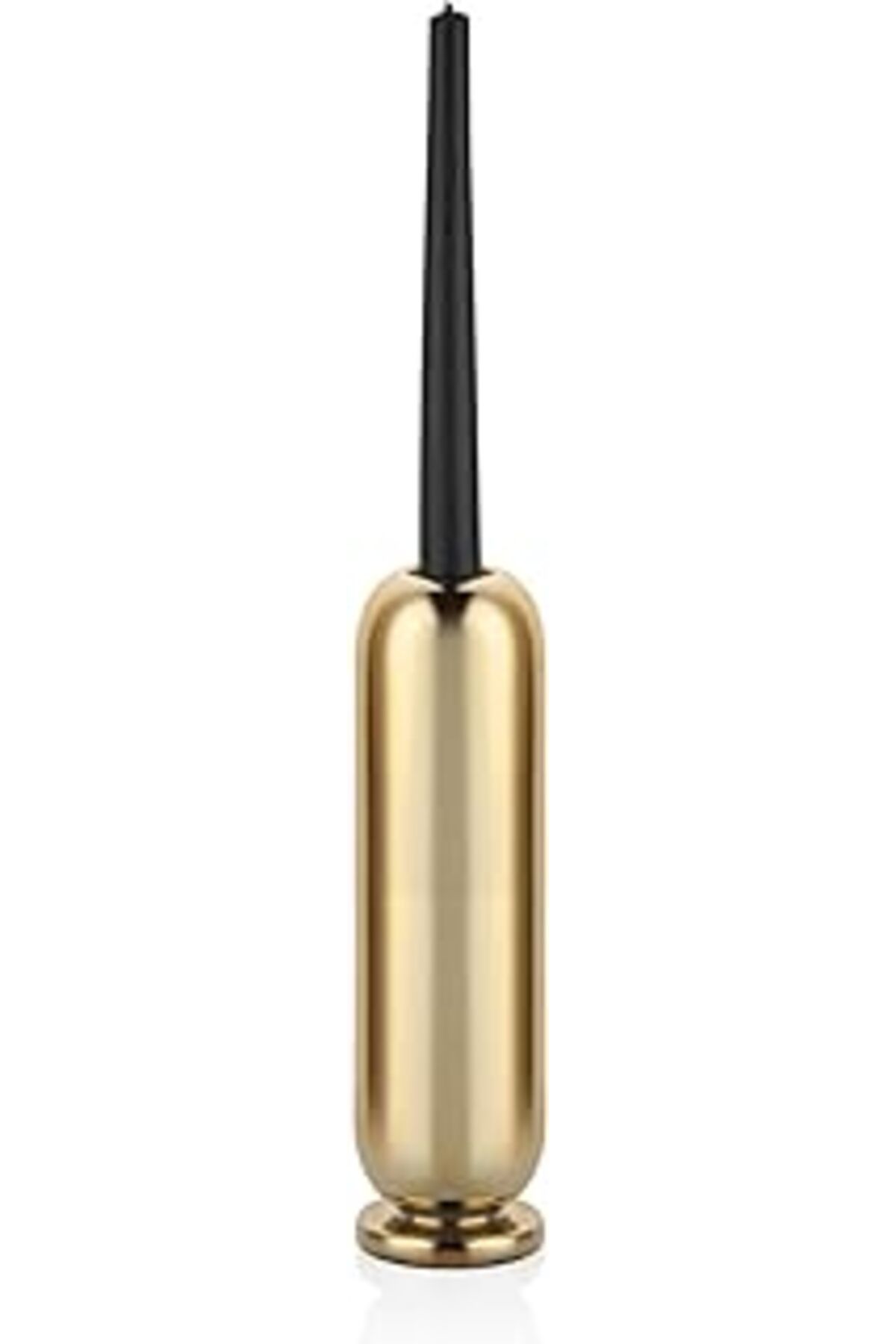 Mu Art Setabianca Stmh-004 Elite Deco Altın Damla Mumluk, 19Cm