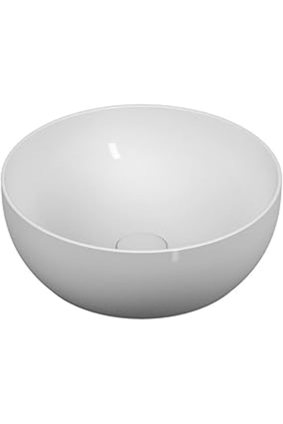 Pazarcan Vitra Outline 5992B403-0016 Yuvarlak Lavabo, 40 Cm, Beyaz