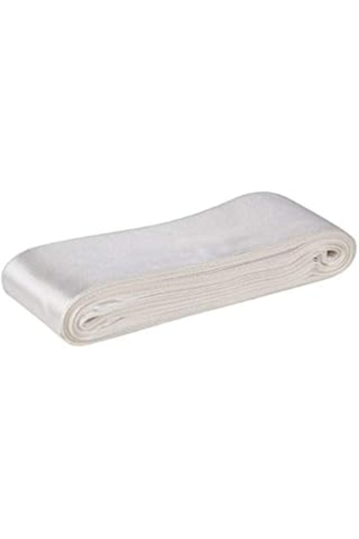 Mu Art Benim Marifetlerim - Beyaz Saten Kurdele 6 Cm 10 Metre