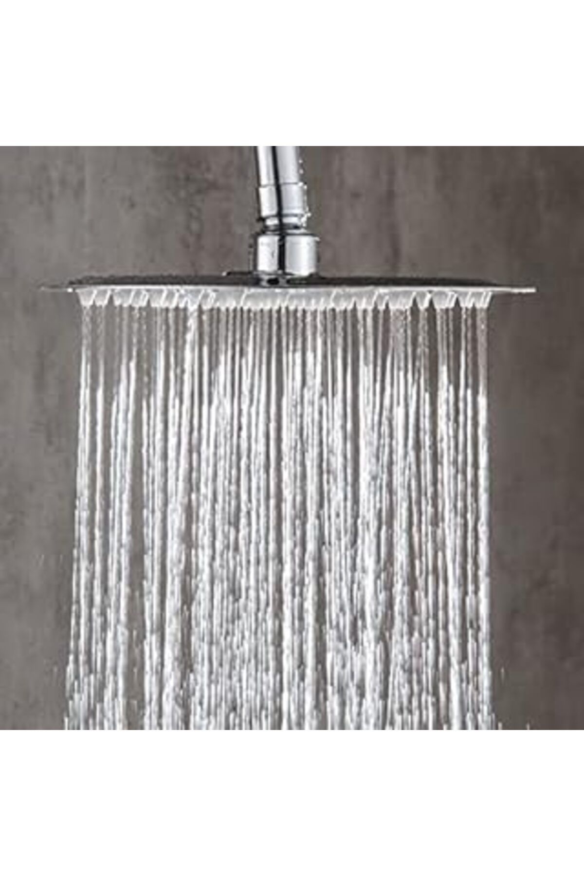 Pazarcan Fause Tepe Duş Başlığı Kare Slim 304 Metal 30X30 Cm Ktd103