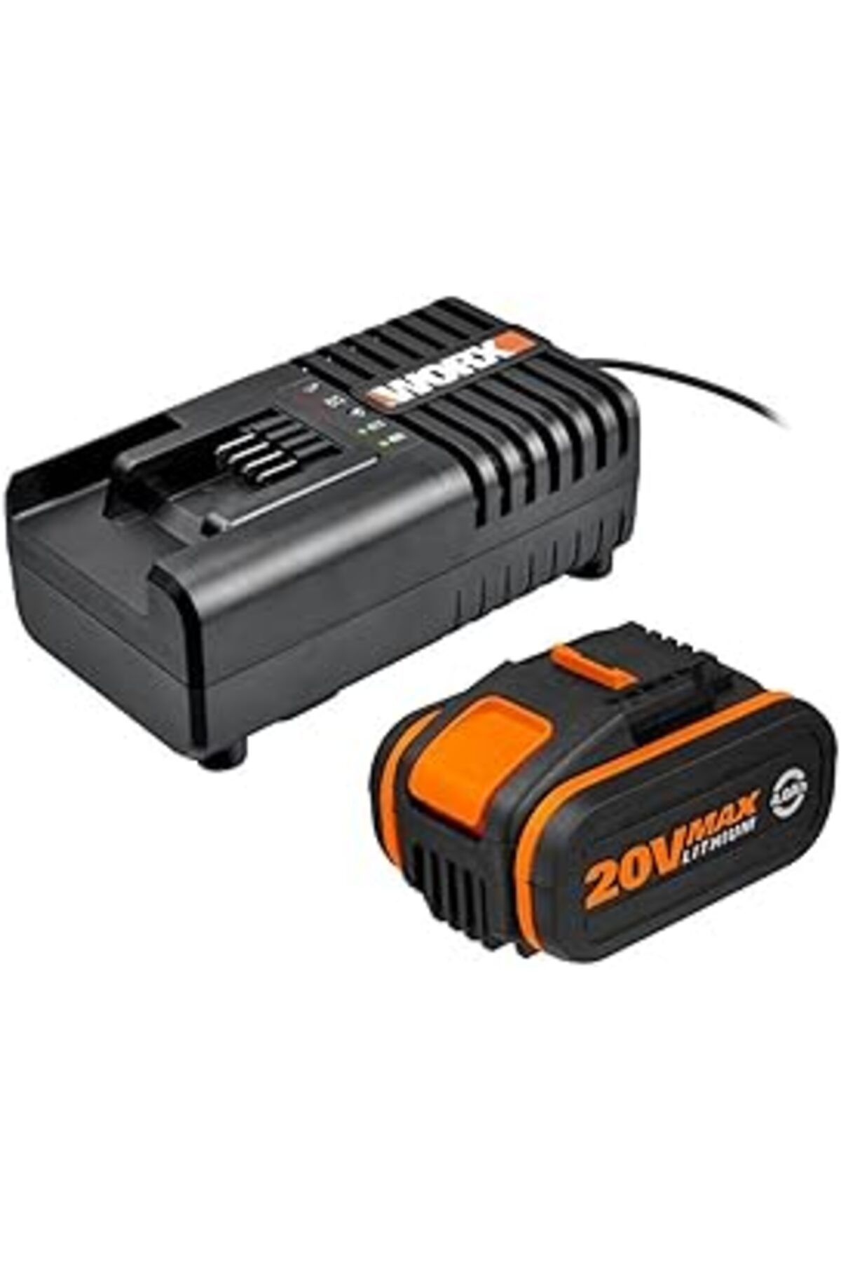 NETWORK ART WORX WA3604 20Volt 4.0Ah PowerShare Li-ion Akü ve Akü Şarj Cihazı