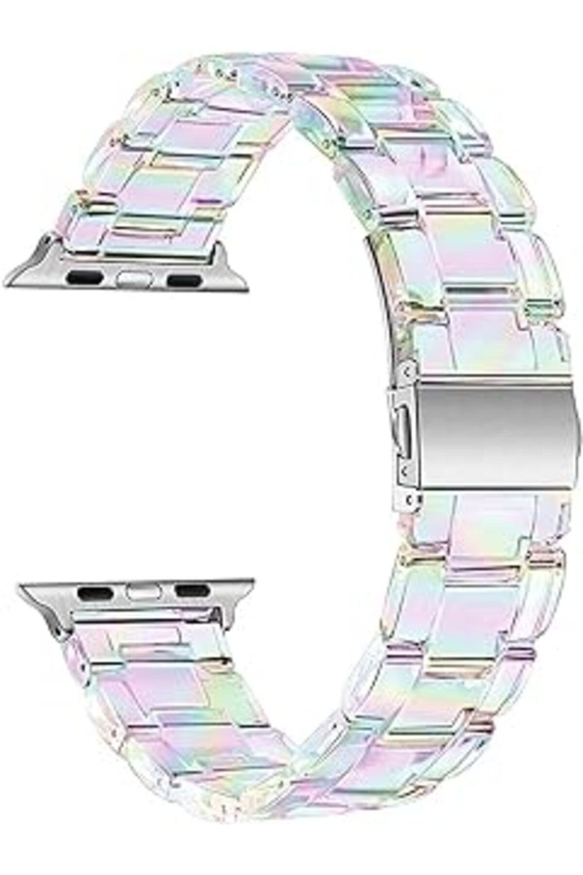 robotrend Microsonic Apple Watch Ultra Kordon Stainless Transparent Clear (Apple Watch Ultra Ile Uyumlu Kordo