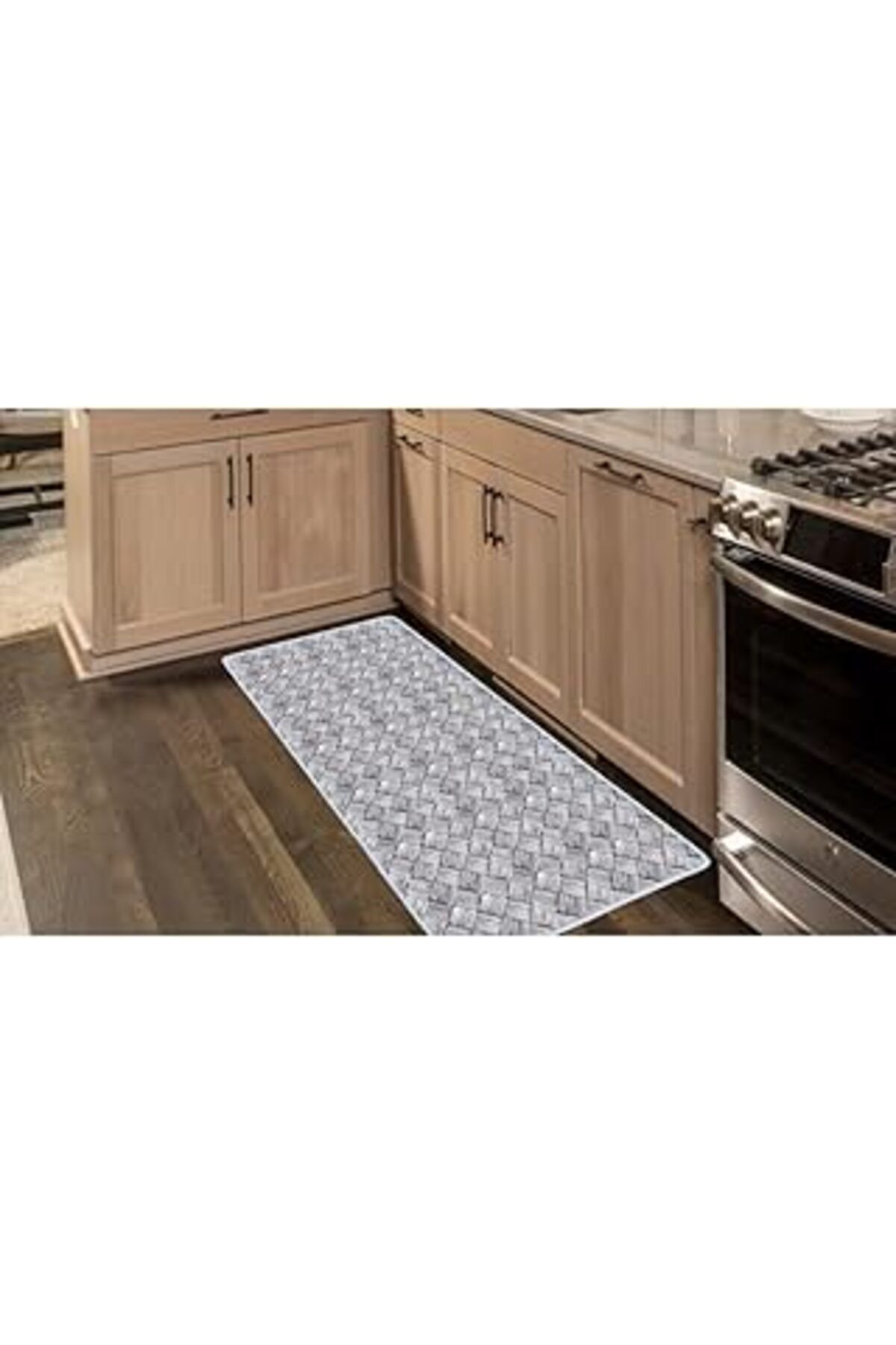 robotrend Colorix Carpet Kaymaz Taban Tezgah Önü Mutfak Paspası 50X150 Cm No: 433