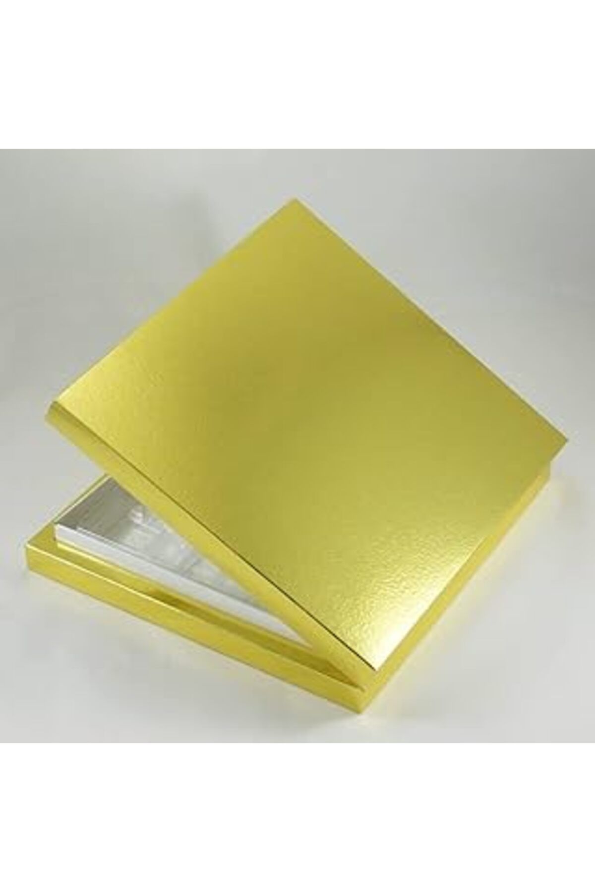 Hepta Collection Parti Vitrini 16 Bölmeli Madlen Çikolata Kutusu Gold (ALTIN) Renkli