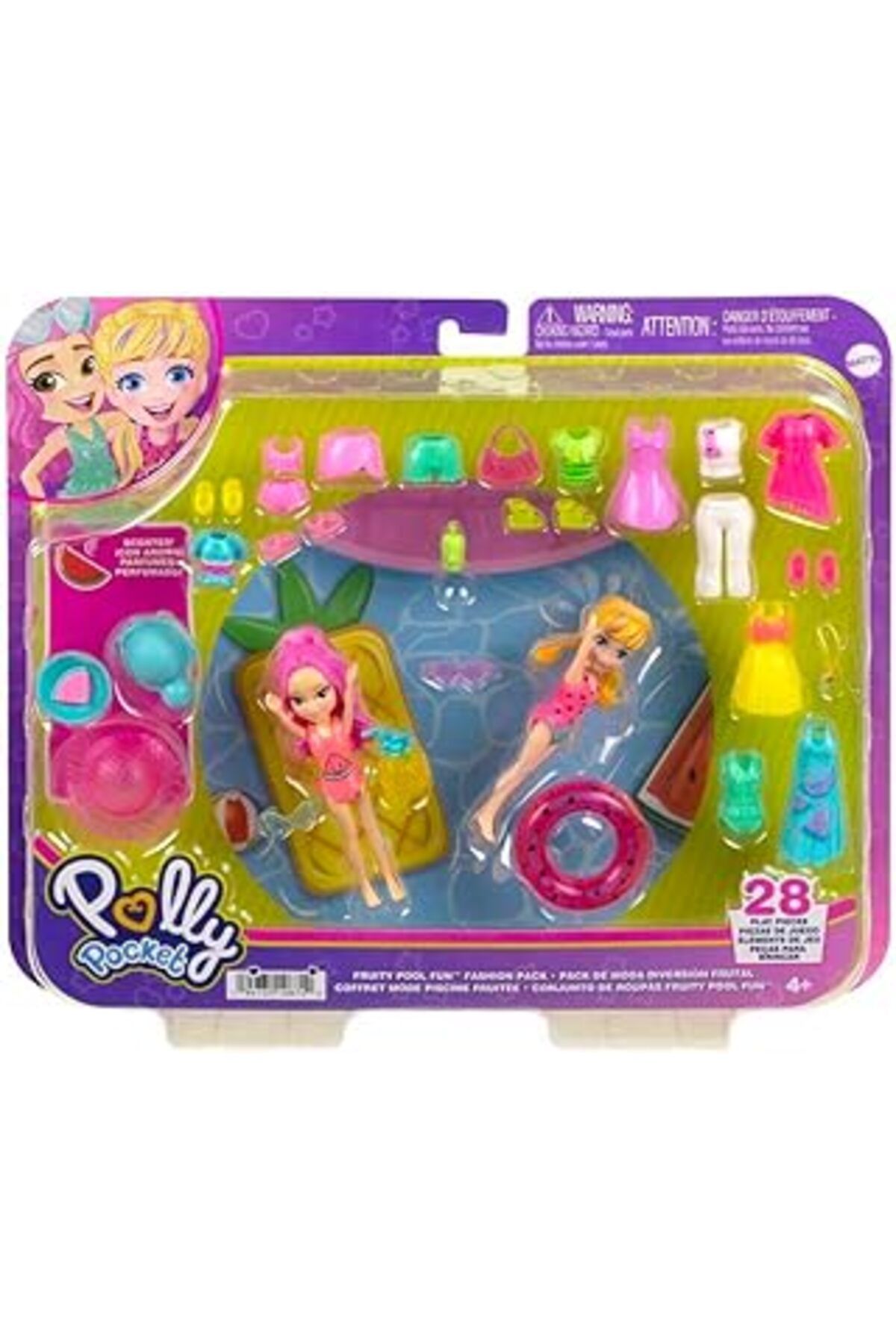Mu Art Polly Pocket Ve Arkadaşları Farklı Moda Aksesuarları Oyun Setleri Hnf51