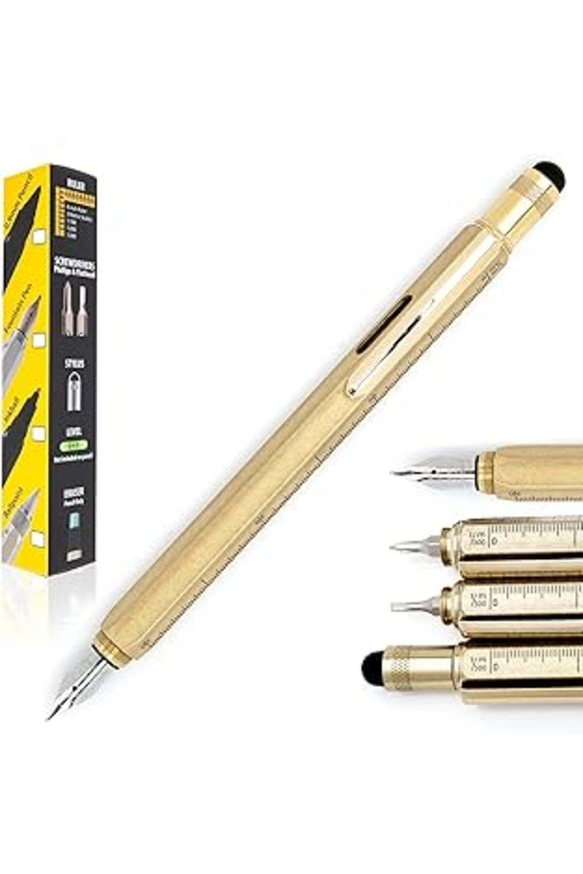 Hepta Collection Monteverde Mv35483 Sağlam Messingstift, Kalemtraş