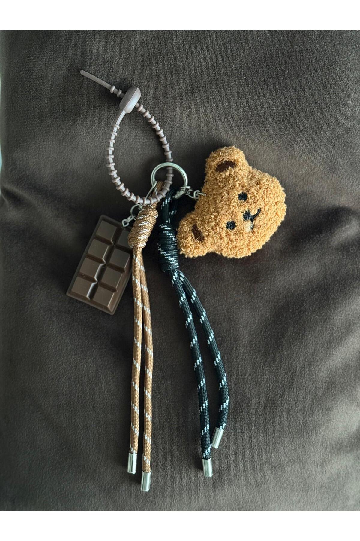 Keçelove Ayı Figürlü Çanta Charmı, Çanta Aksesuarı - Fiyatı, Yorumları