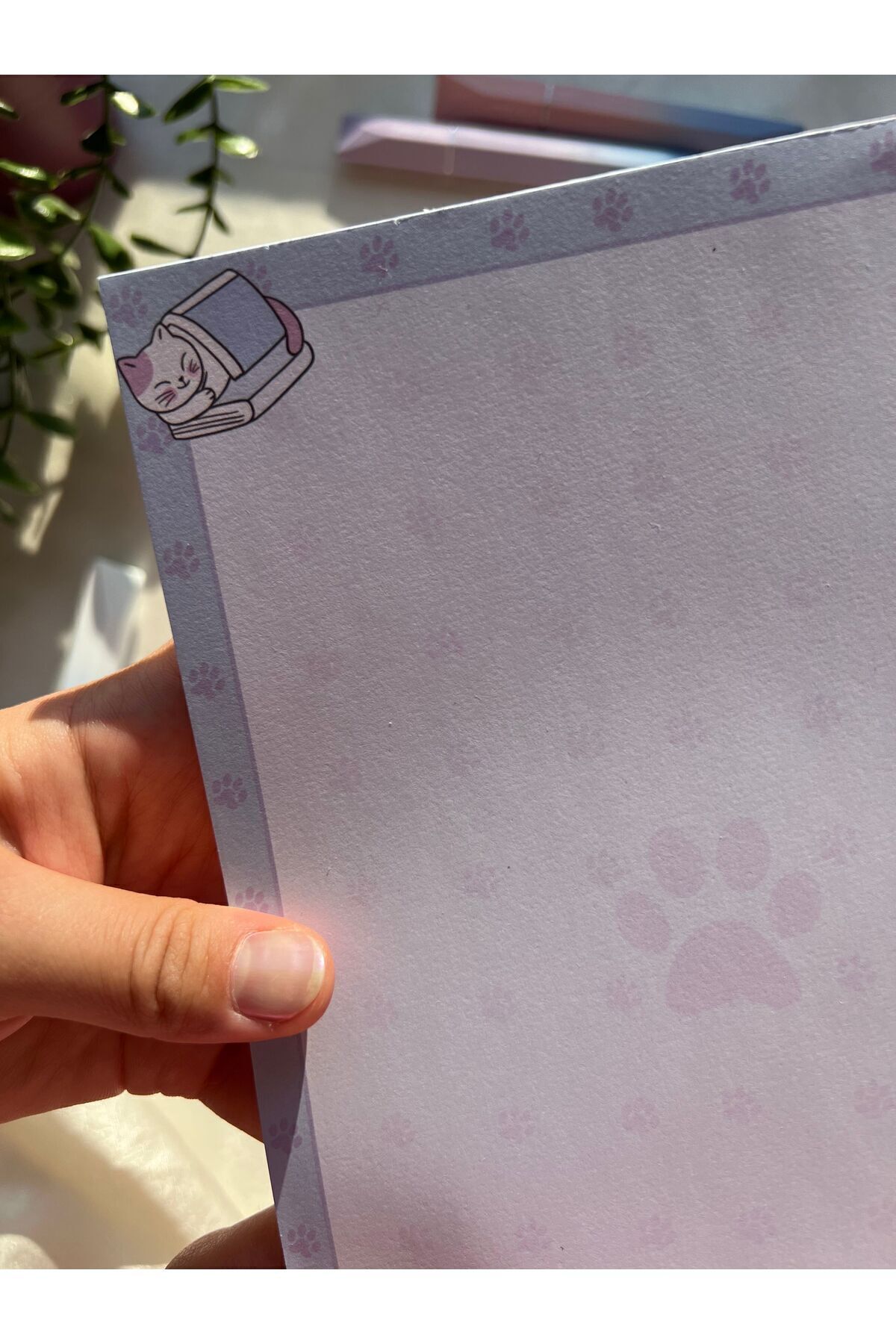 Mirya Notes-A5 Cat Patterned Notepad - Notepad 6