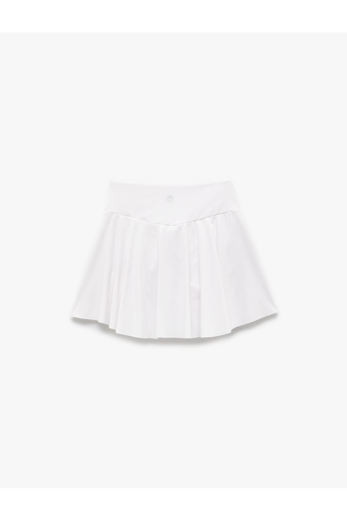 Koton-High Waist Slim Fit Sports Shorts Skirt 4