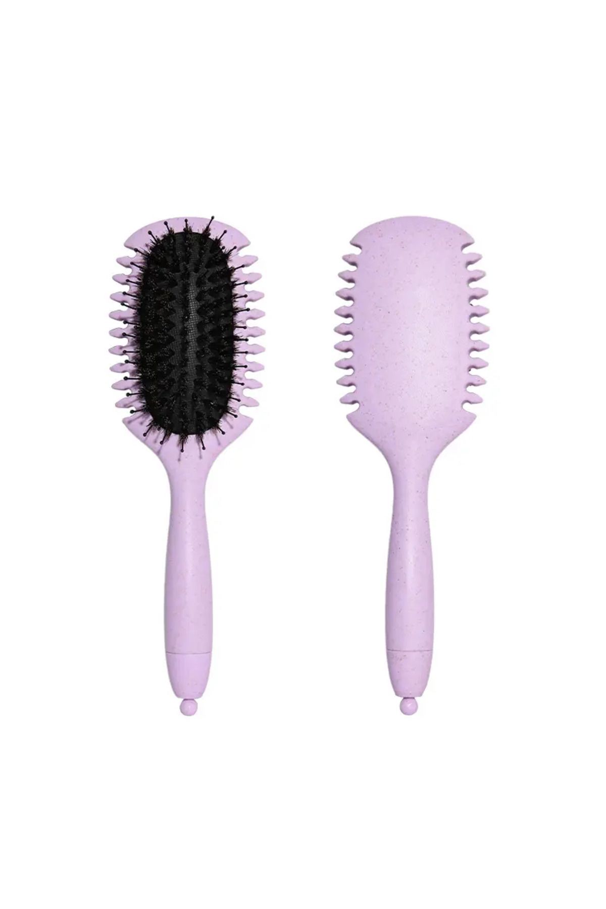 Nehir-Shaped and Evident Curl Creation and Curl Separation Curl Creation Brush and Comb 4