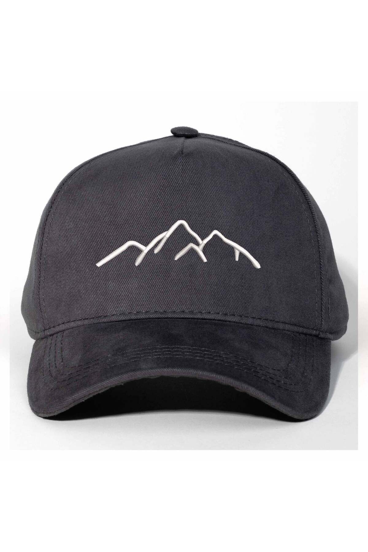 Braver Collection Mountain Nakışlı Gabardin Şapka