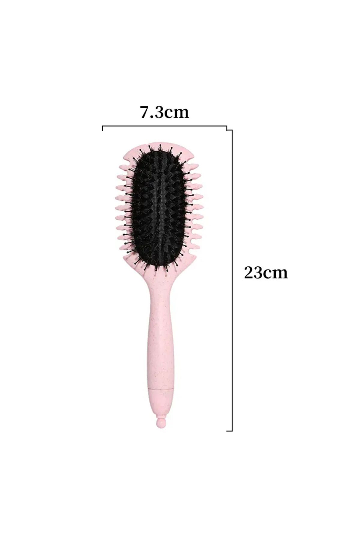 Nehir-Shaped and Evident Curl Creation and Curl Separation Curl Creation Brush and Comb 5