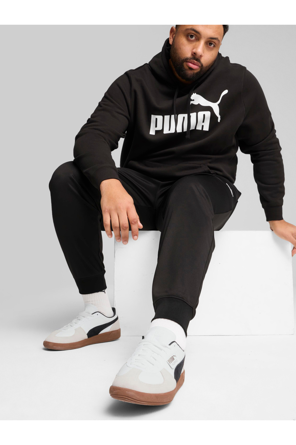 Puma-ESS No. 1 Logo Poly Pants cl PUMA Black 1
