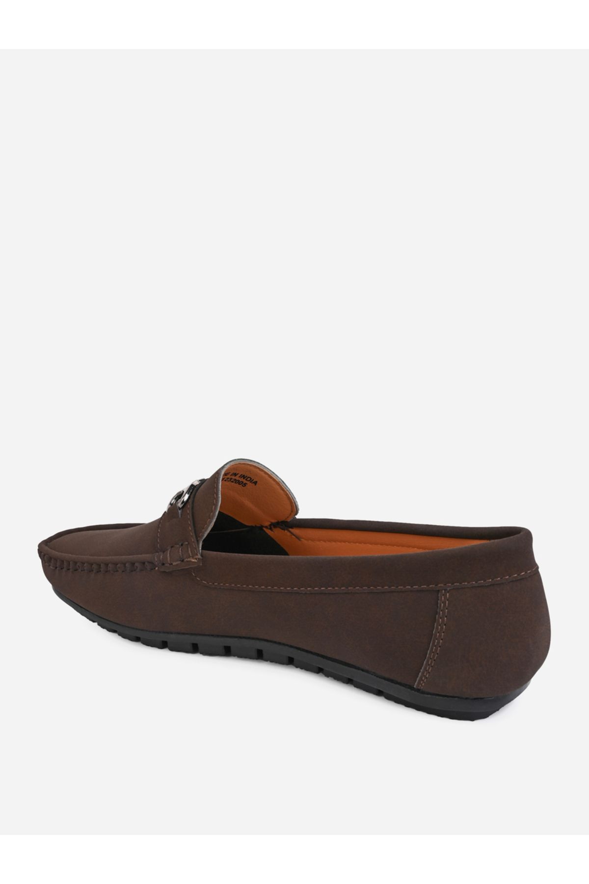 Styli-Faux Suede Slip On Loafers 5