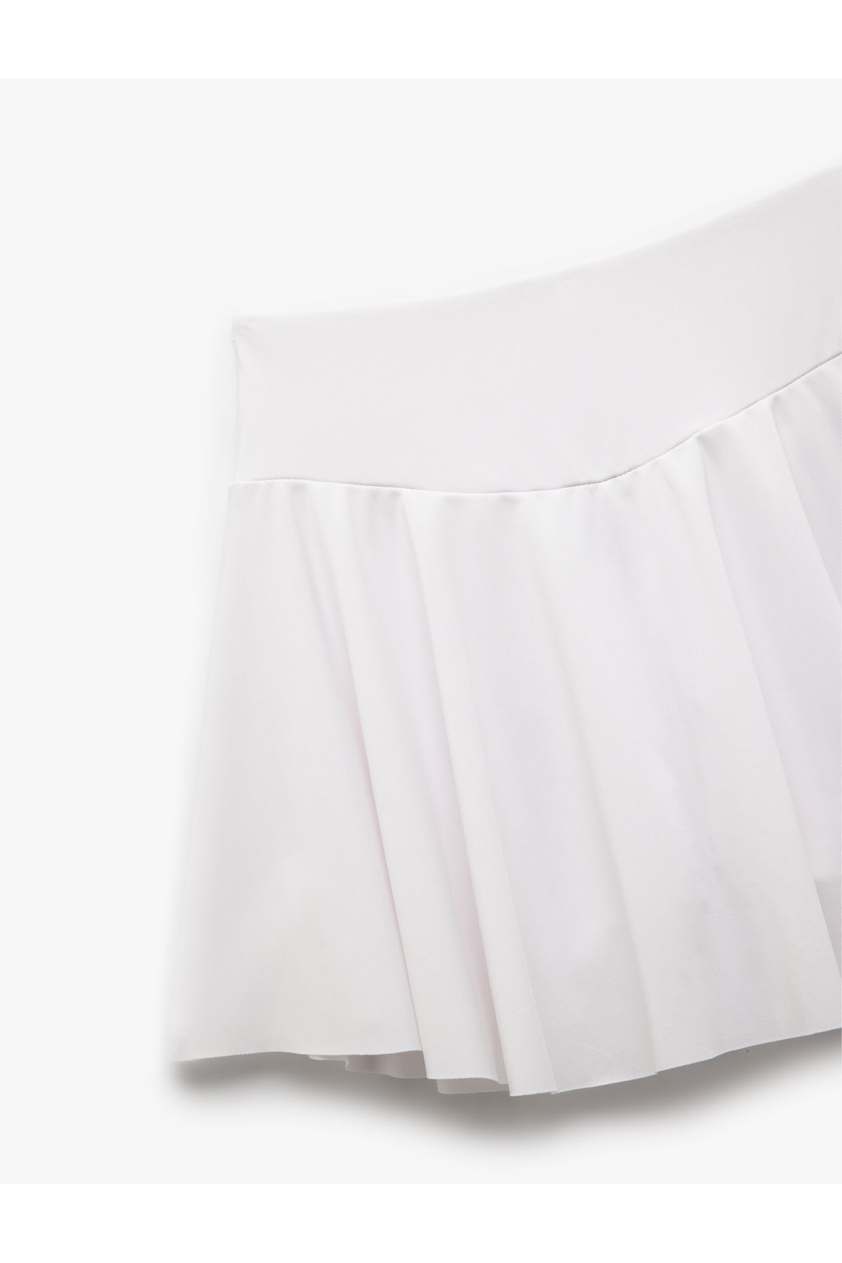 Koton-High Waist Slim Fit Sports Shorts Skirt 5