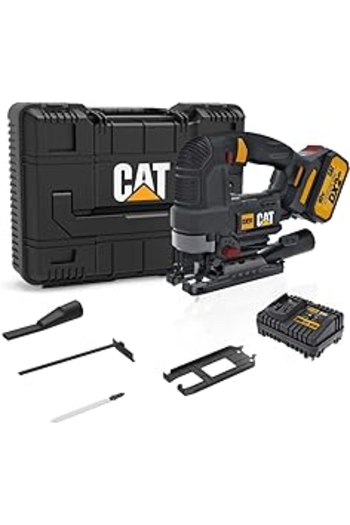 Roses Store Cat Dx51 18Volt/4.0Ah Li-Ion Tek Akülü Profesyonel Kömürsüz Dekupaj Testere