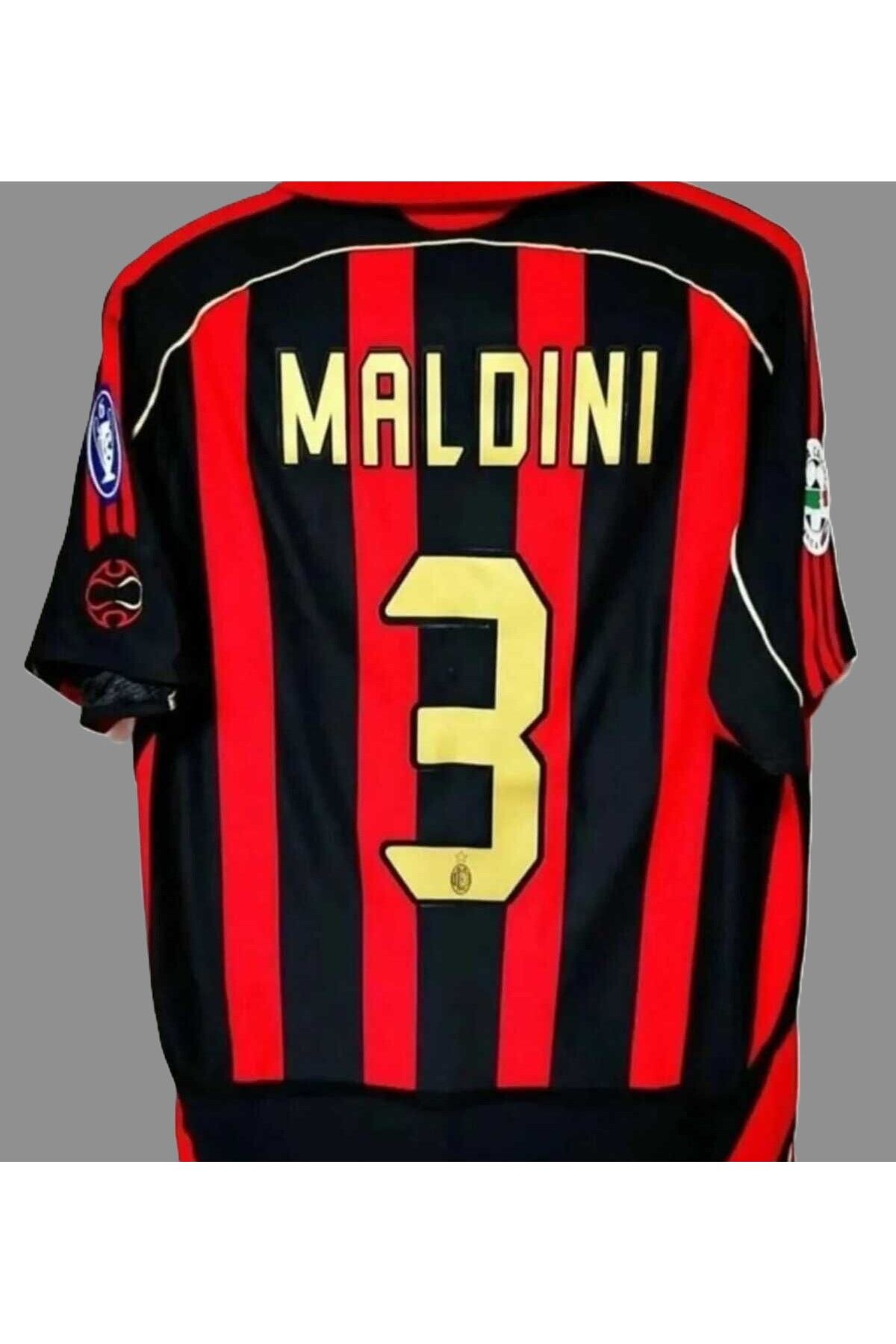 BYSPORTAKUS Maldini 2007 Sezonu M'ilan Efsane Yetişkin Nostalji Forması(RED)62363635