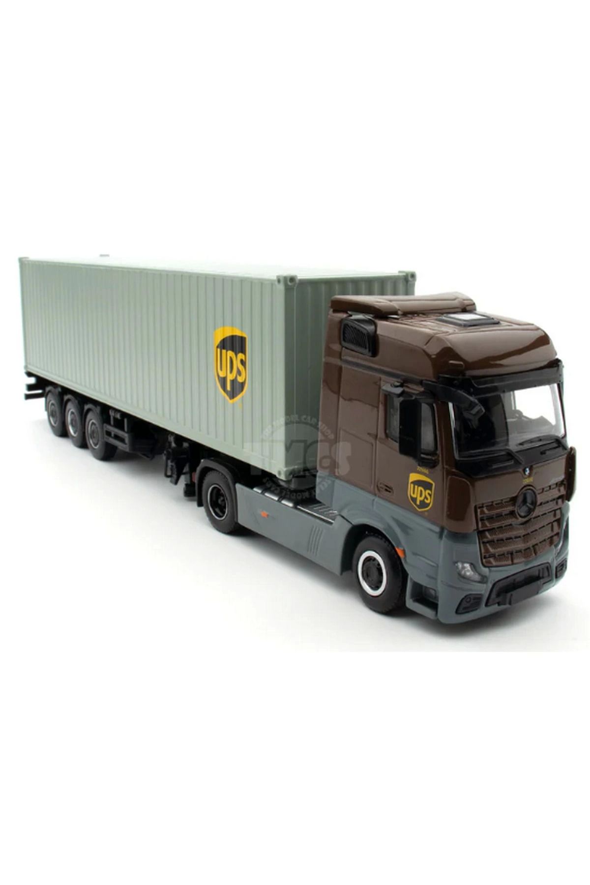 TOYFEST Mini Gt 1/64 Mercedes Benz Actros W/40 FT Container