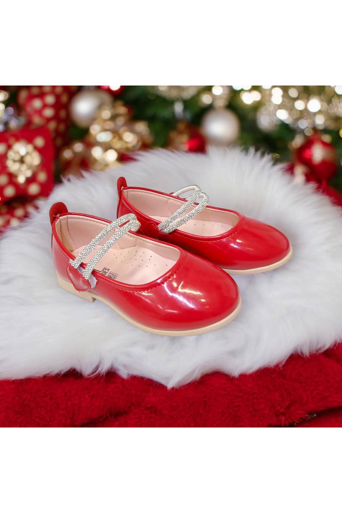 pediashoes Kız Çocuk Kırmızı Renk Ortopedik Tabanlı Şık Babet Fiyatı, Yorumları