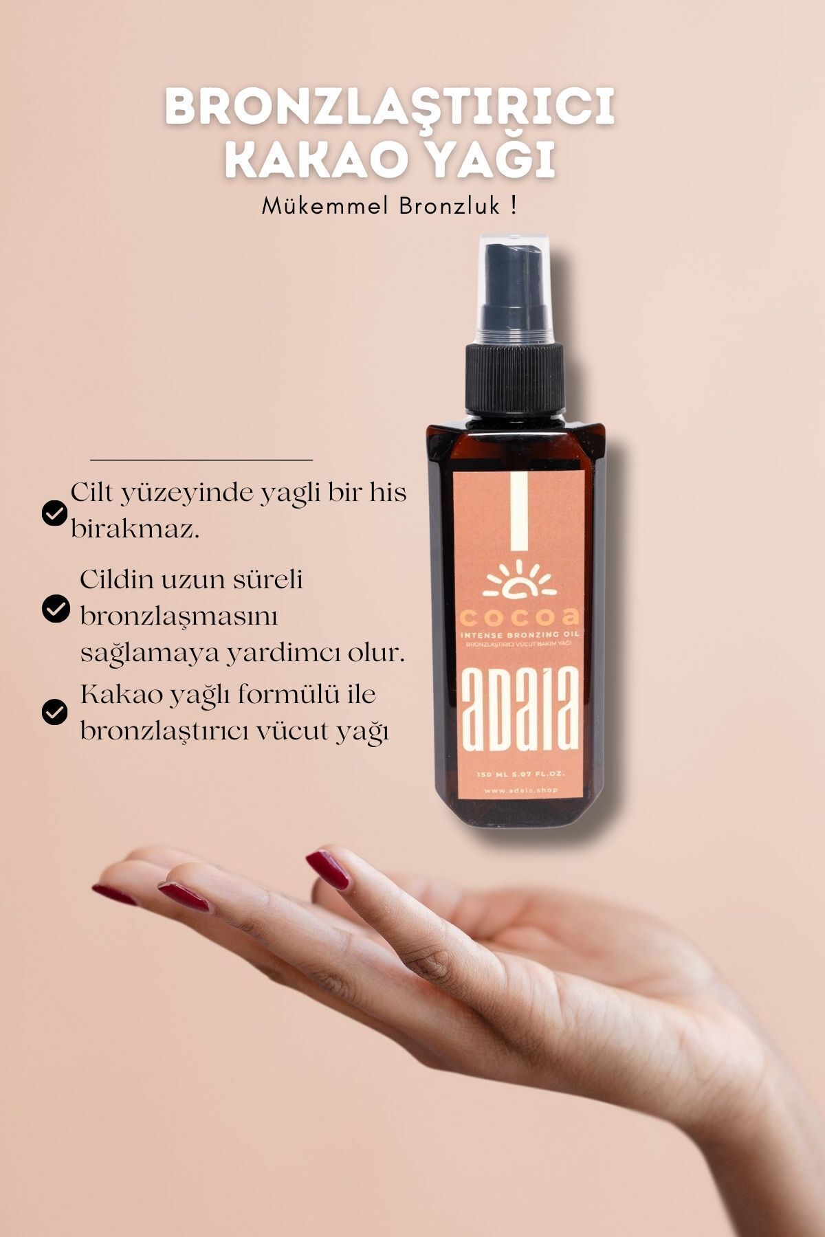 ADAIA-زبدة الكاكاو المكثفة البرونزية 3