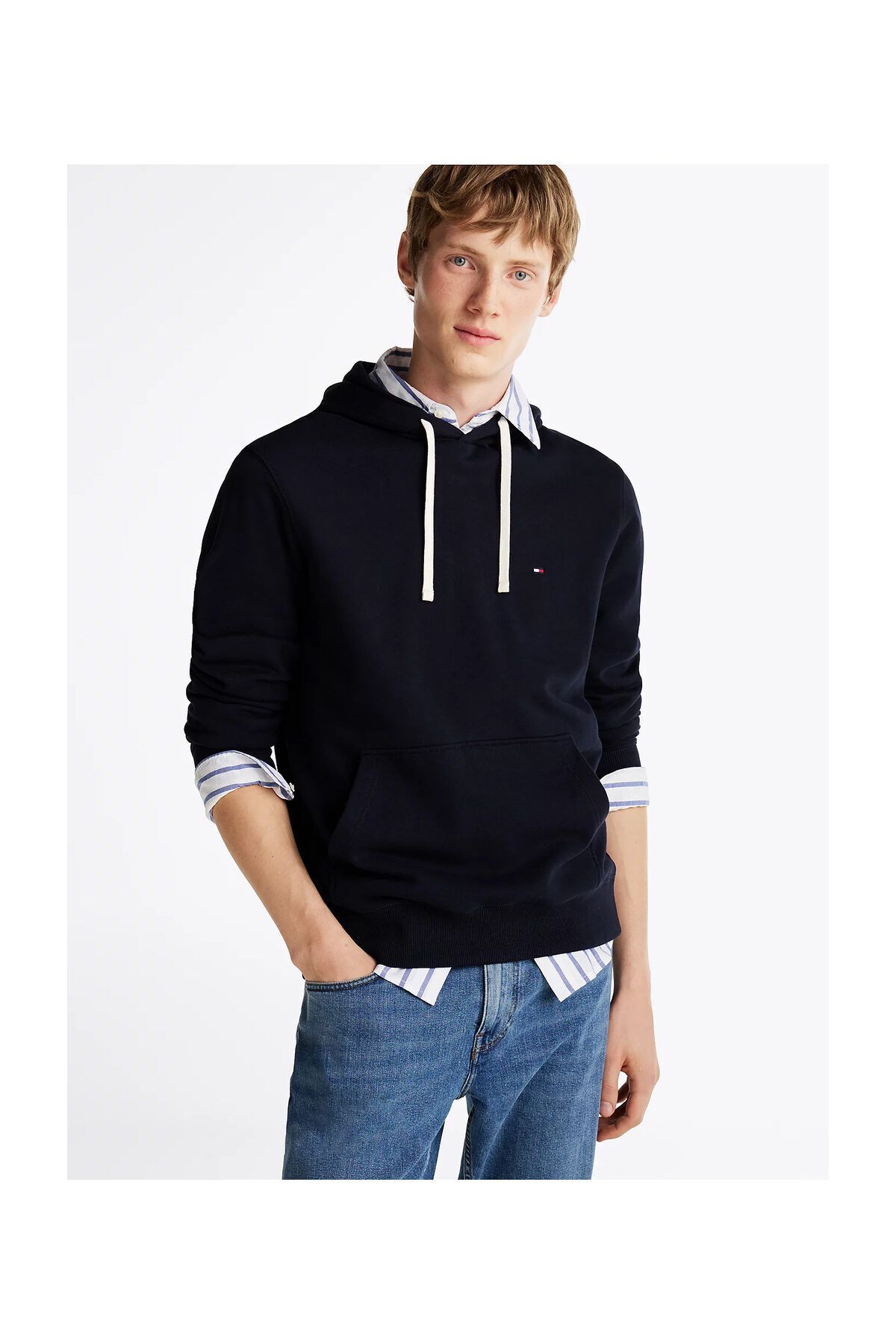 Tommy Hilfiger Bluza Z Kapturem Essential Terry Mężczyzna - XS