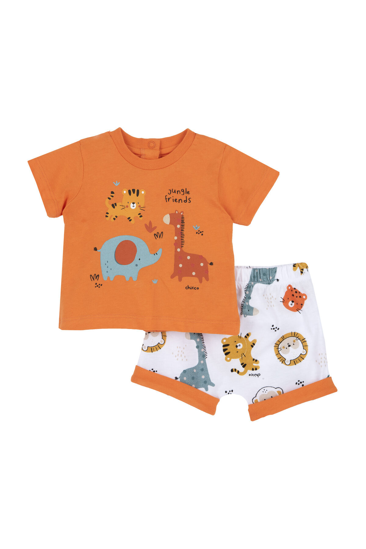 Chicco ZESTAW 2 PZ T.KURÇÜK + PANTALONI CORTI