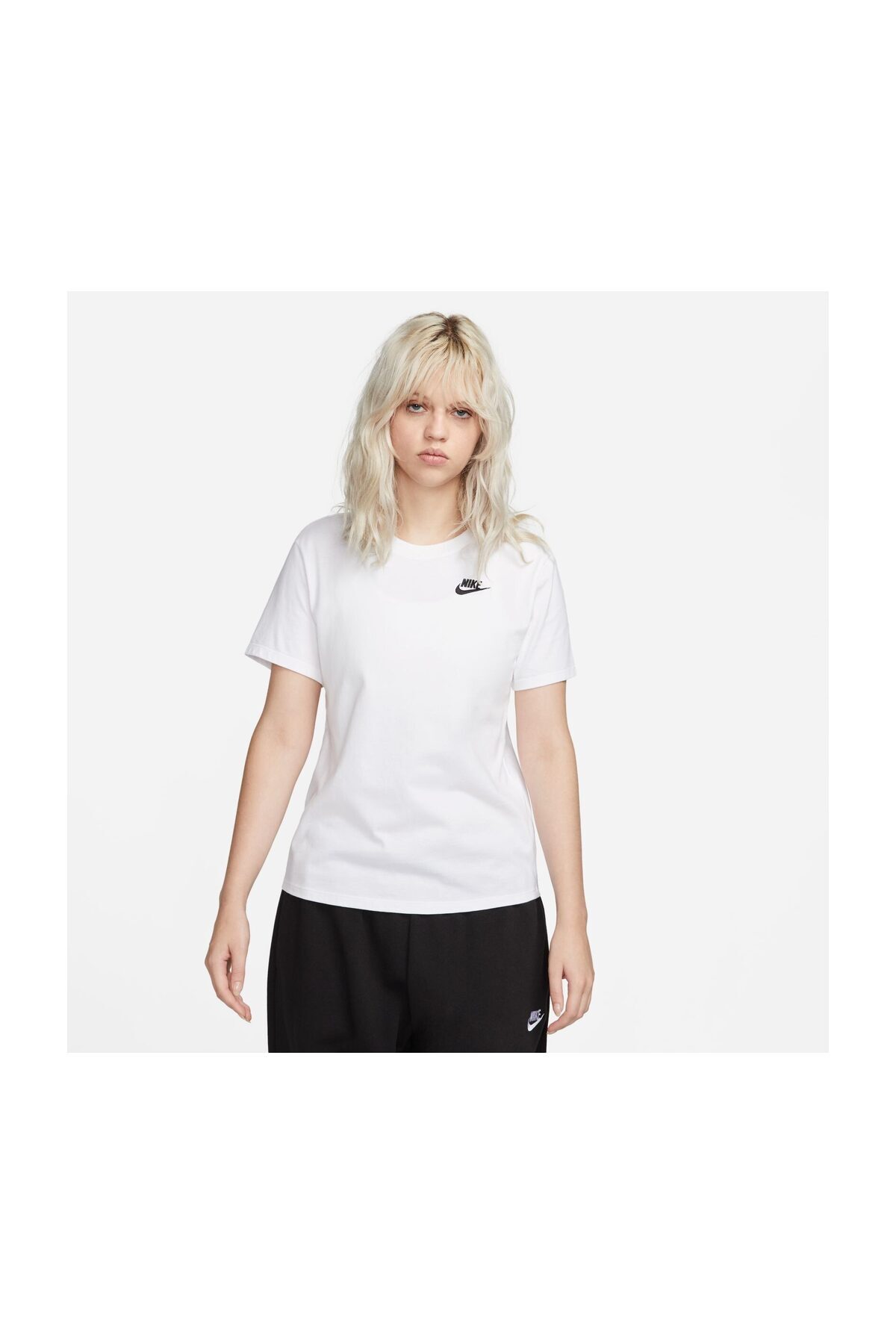 Nike Biała koszulka dla kobiet/dziewcząt