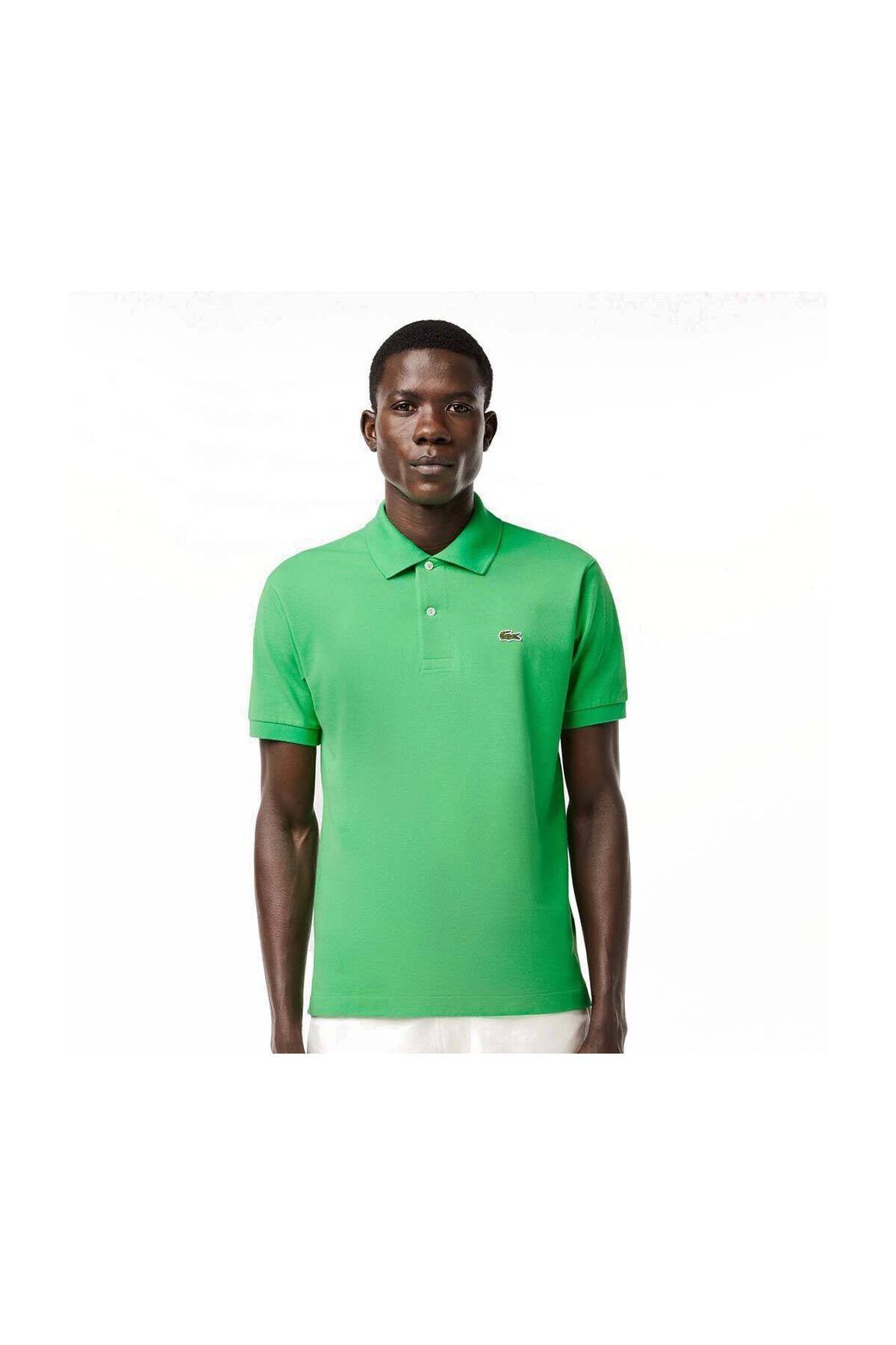 Lacoste Męska Zielona Koszula Mężczyzna - S