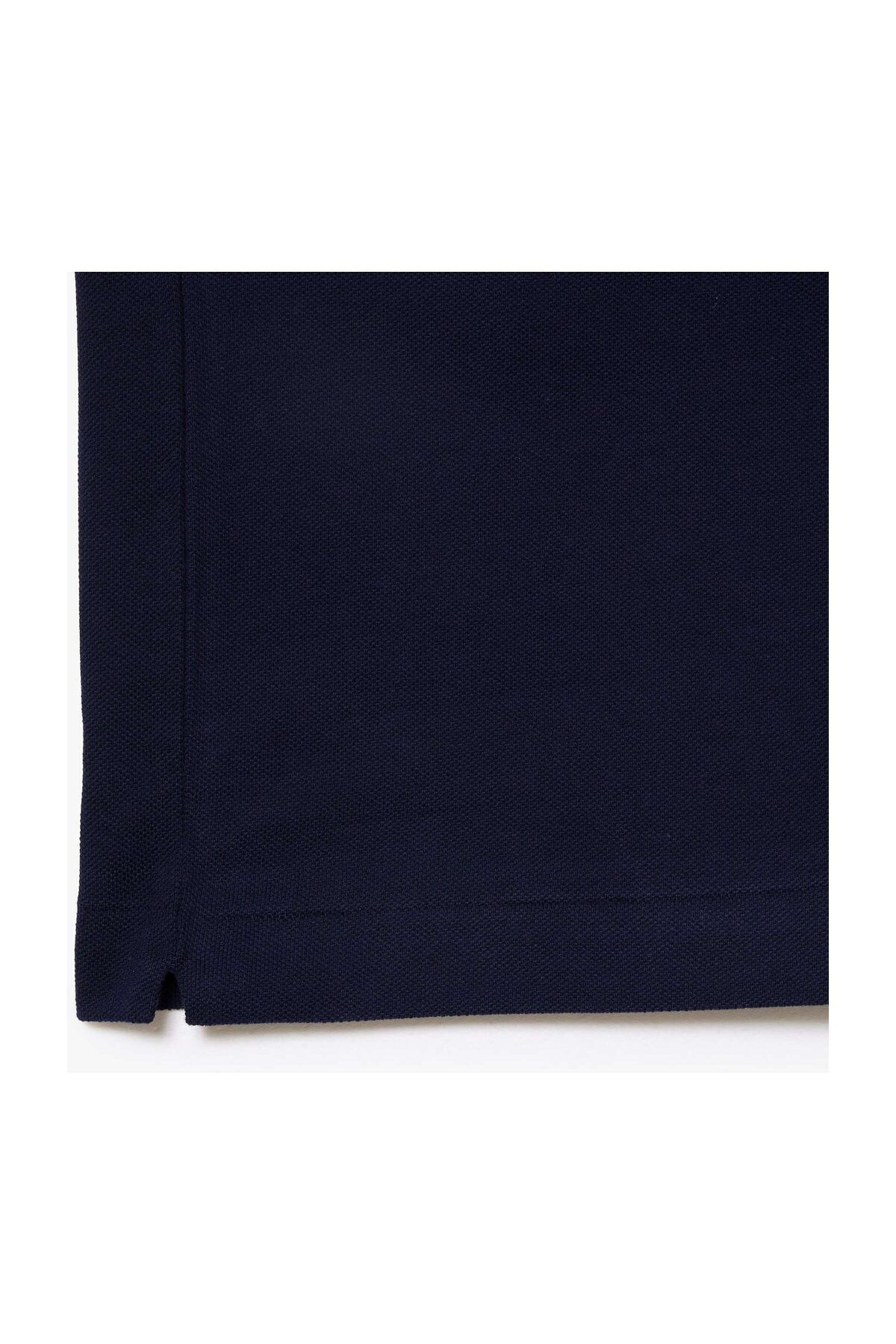 Lacoste-Námornícka modrá-166 Polo tričko pre mužov 4