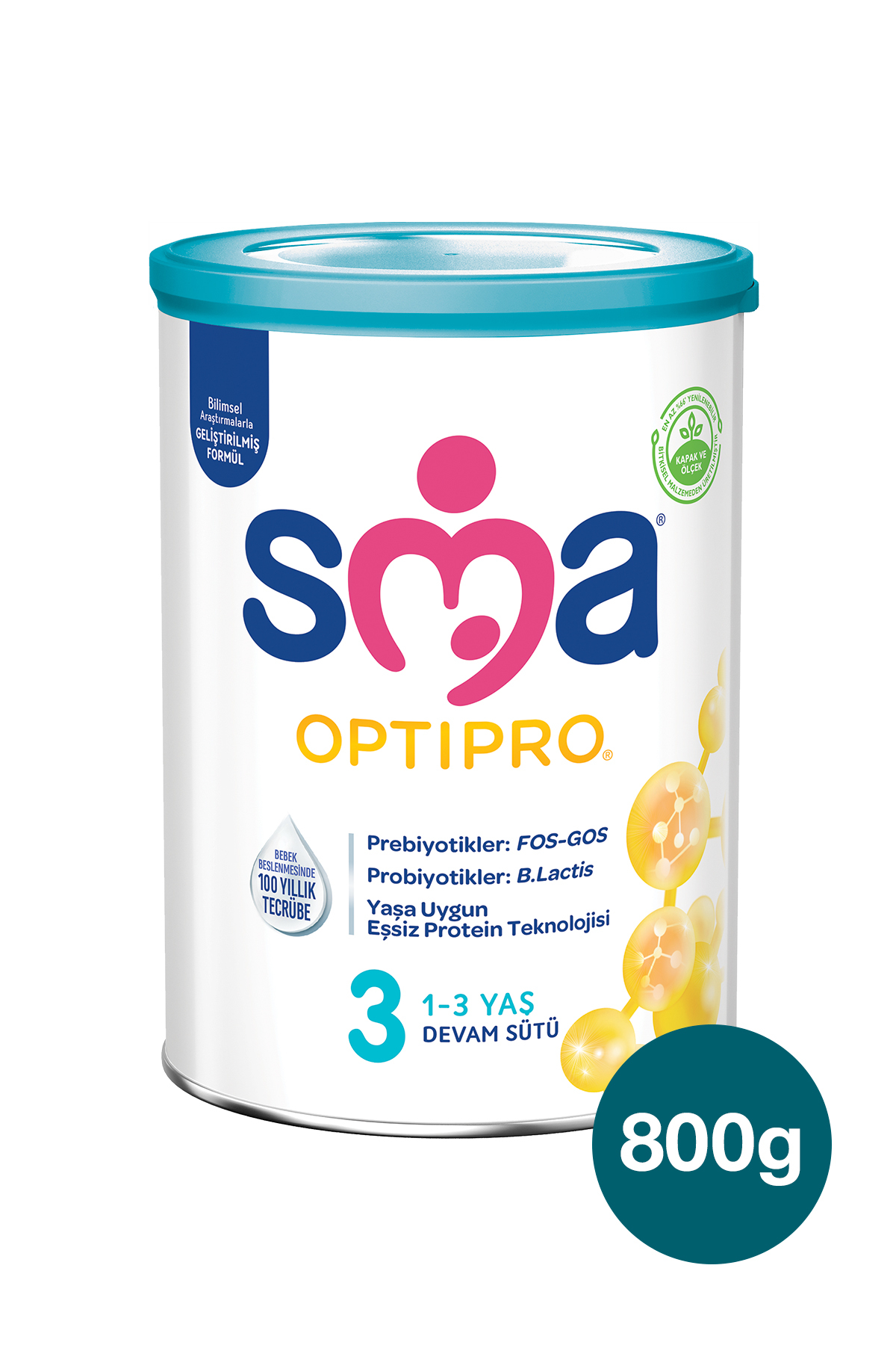SMA 3 Optipro Probiyotik Devam Sütü 800 gr X 3 Adet - Fiyatı