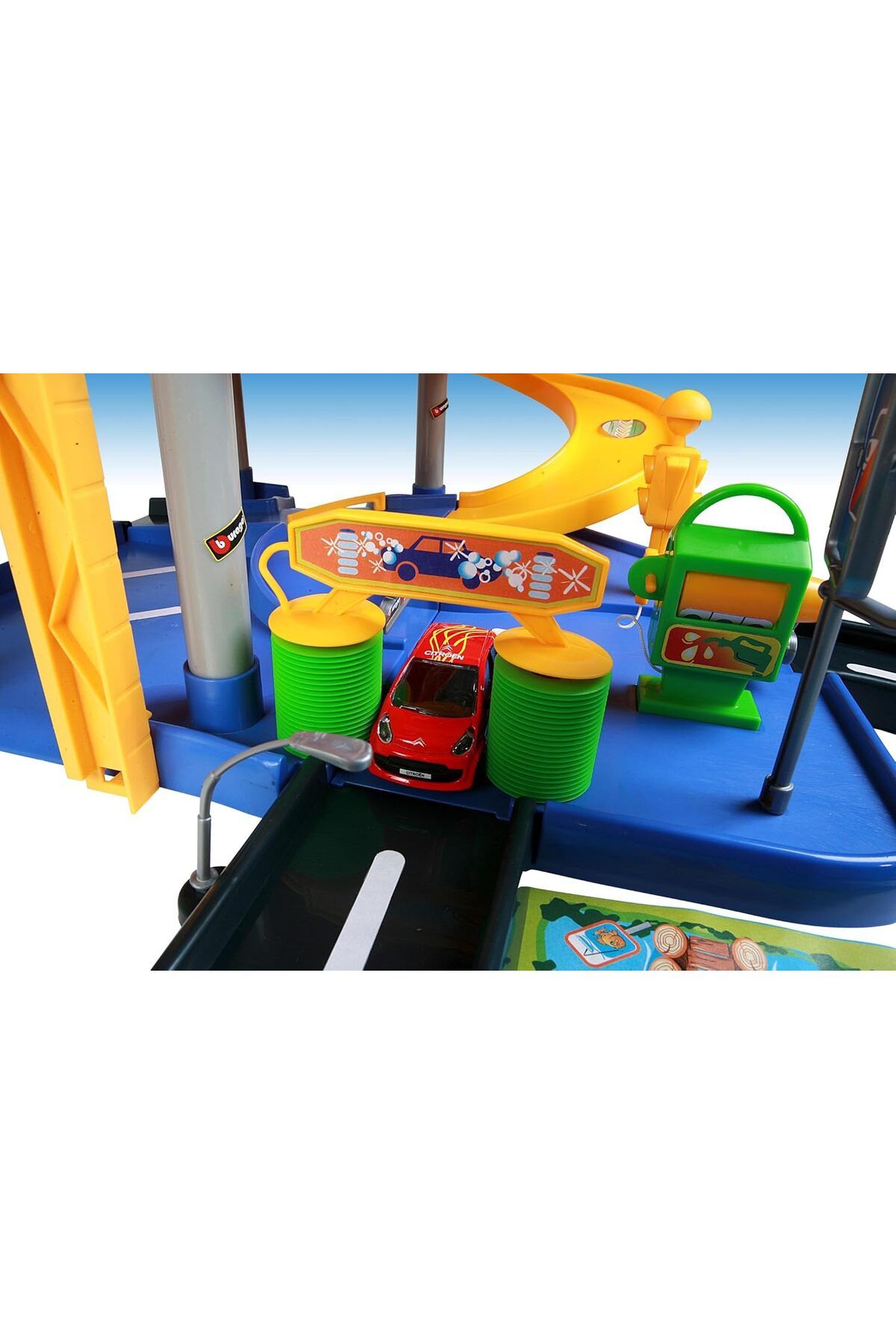 BBURAGO-1/43 Street Fire - Parking Playset 6