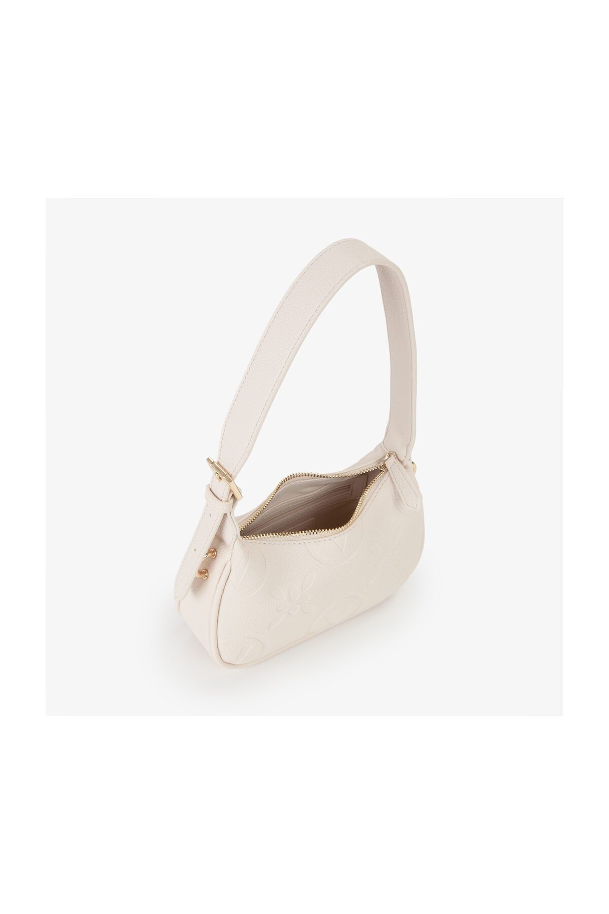 Valentino-SAMBA RE HOBO TAŠKA ECRU VBS8ZG13 4