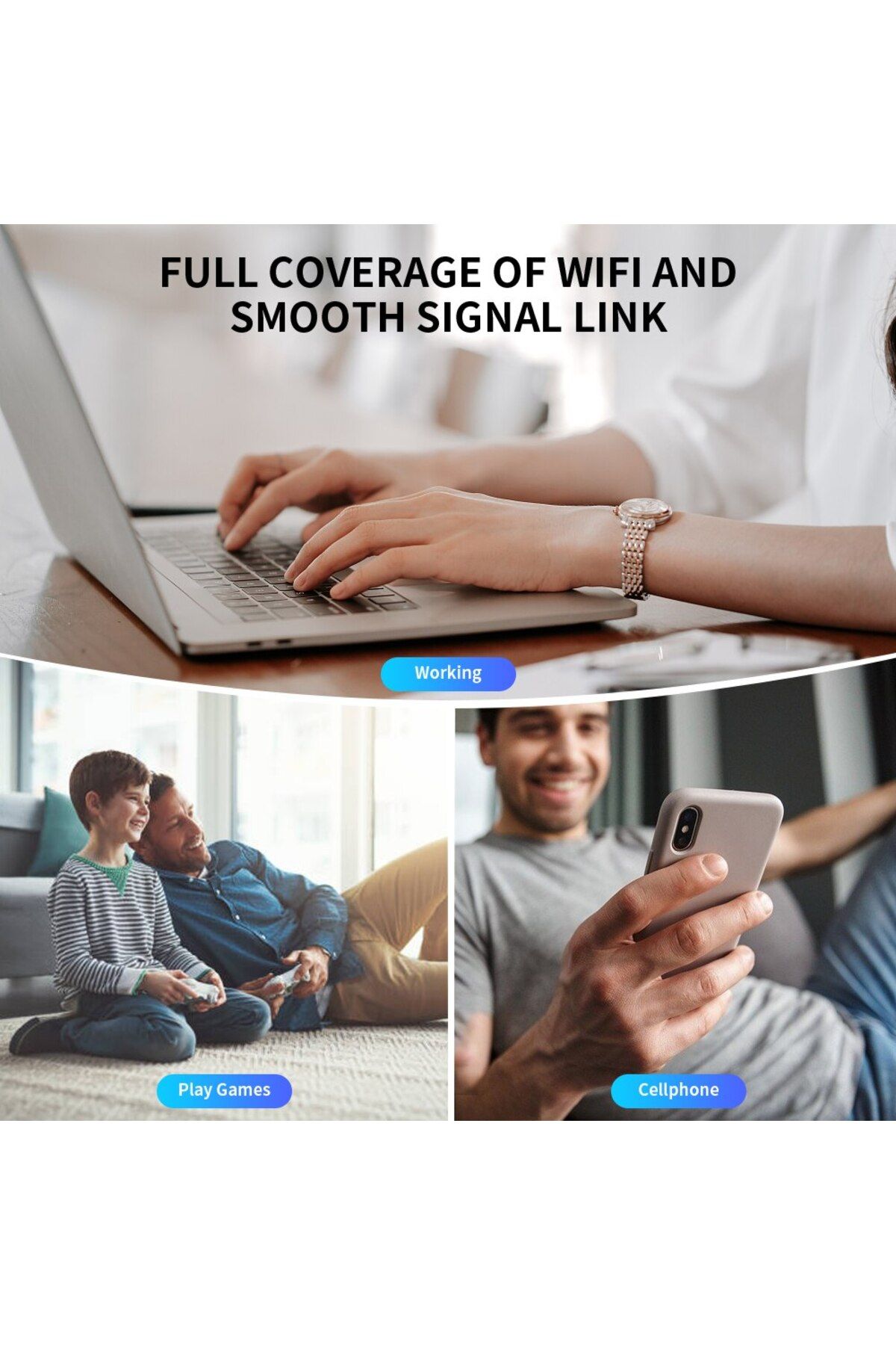 DERAPID-مكرر واي فاي 300 ميجابت في الثانية بمقبس أوروبي، موجه 2.4 جيجاهرتز، معزز لاسلكي، مكبر صوت طويل المدى، موسع شبكة F 5