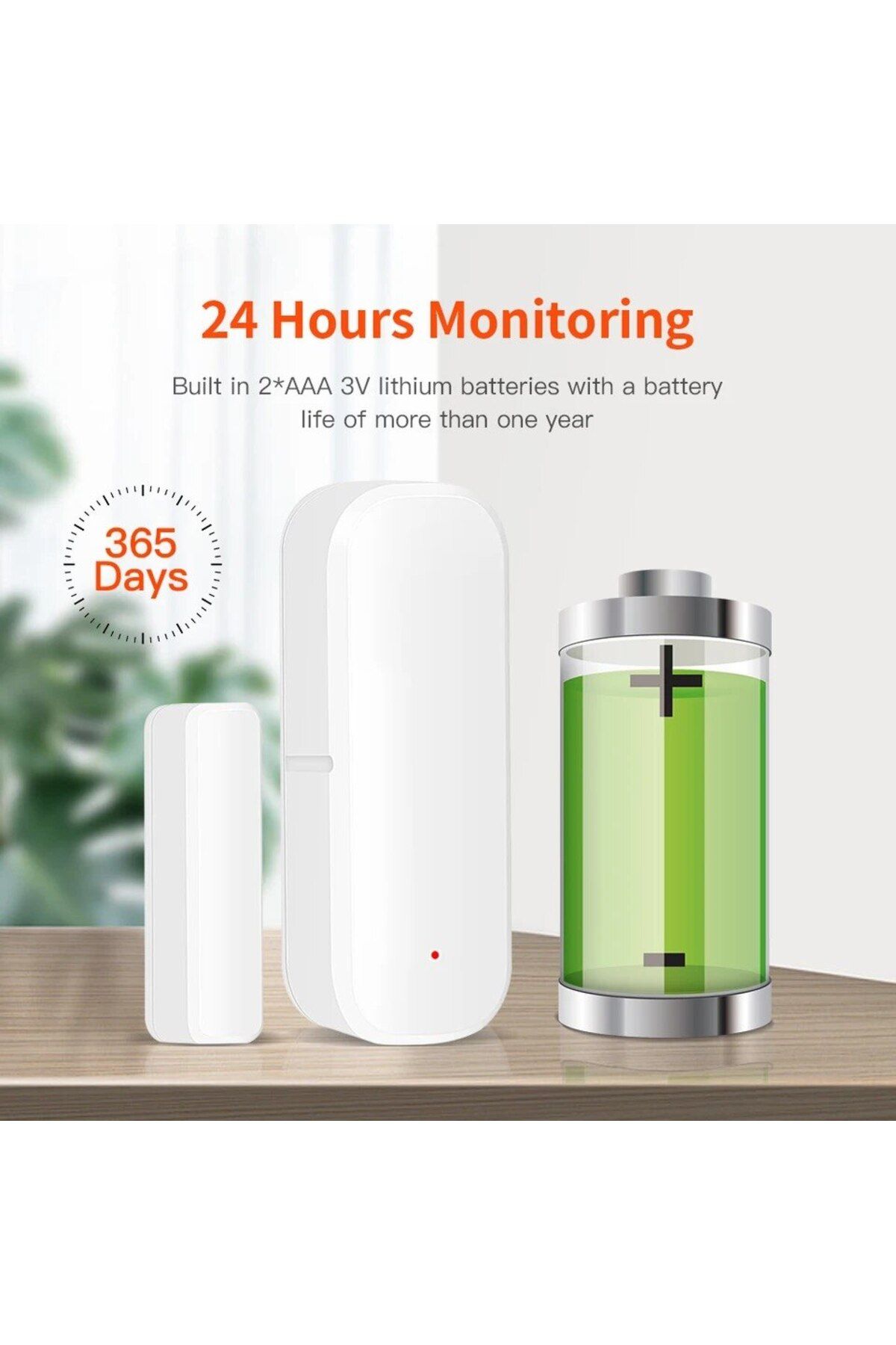 Choice-Onenuo Tuya Wifi Door Window Sensor Smart Life Control Wifi Door Sensor Contact Sensor Magnetic S... 5