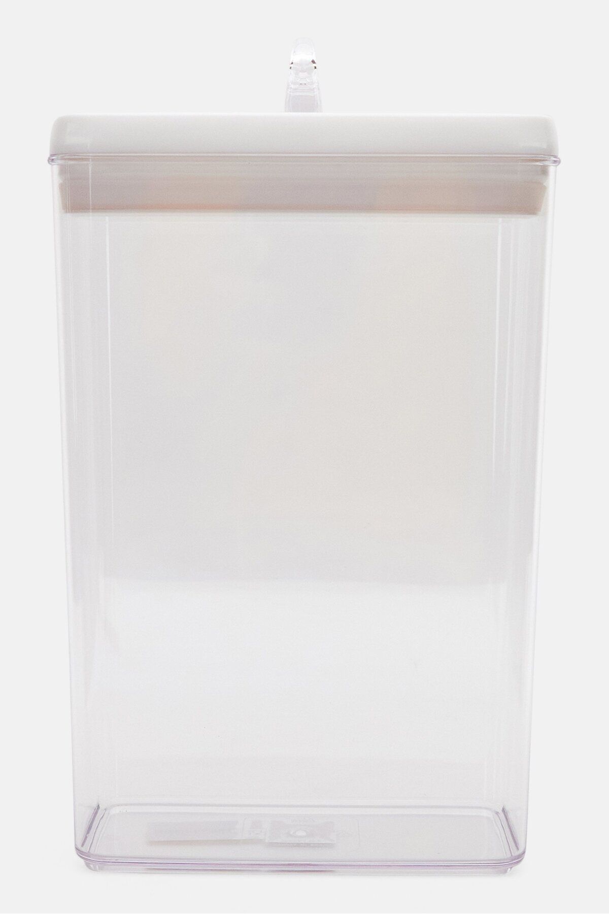 Felli-Rectangle Flip Tite Storage Container 4200ml, Transparent/white 2