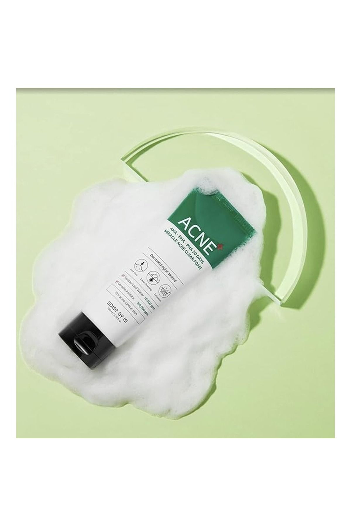 Some By Mi-Korean AHA BHA PHA 30 Days Miracle Acne Clear Foam - 100Ml 3
