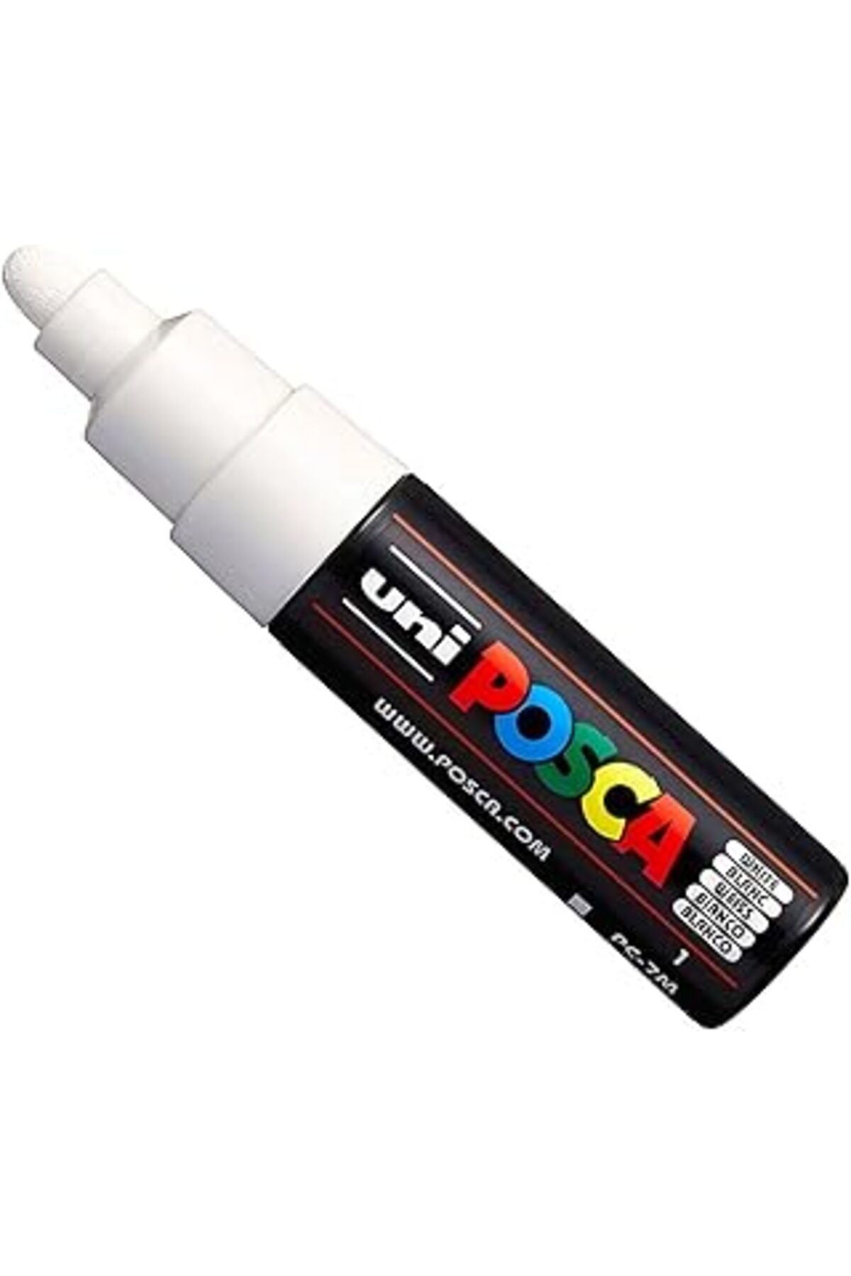 Pazarcan Posca Uni Pc-7M Marker Sanat Kalemi Büyük Top Ucu, 5-5,5 Mm - Beyaz